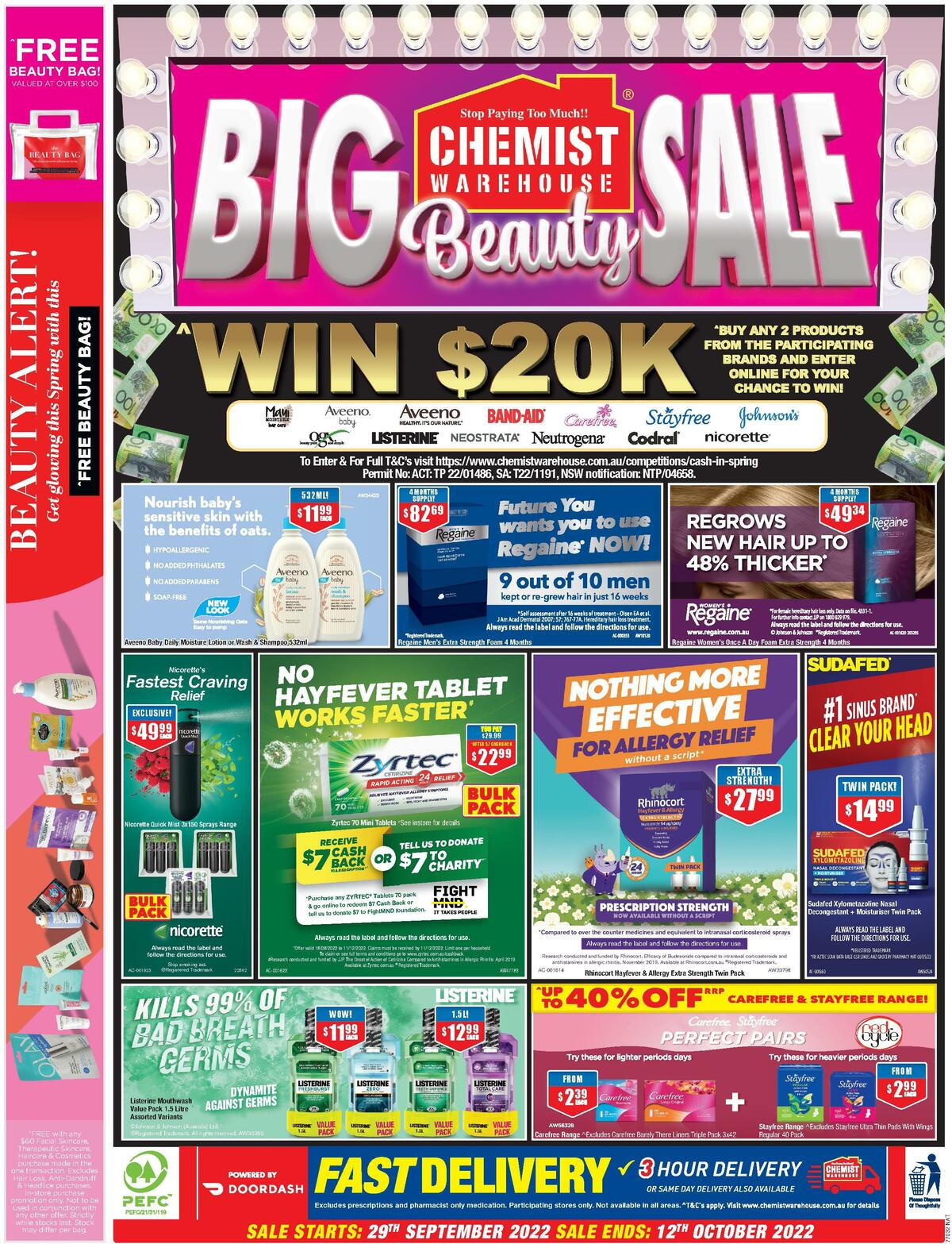 Chemist Warehouse October Catalogues from 29 September