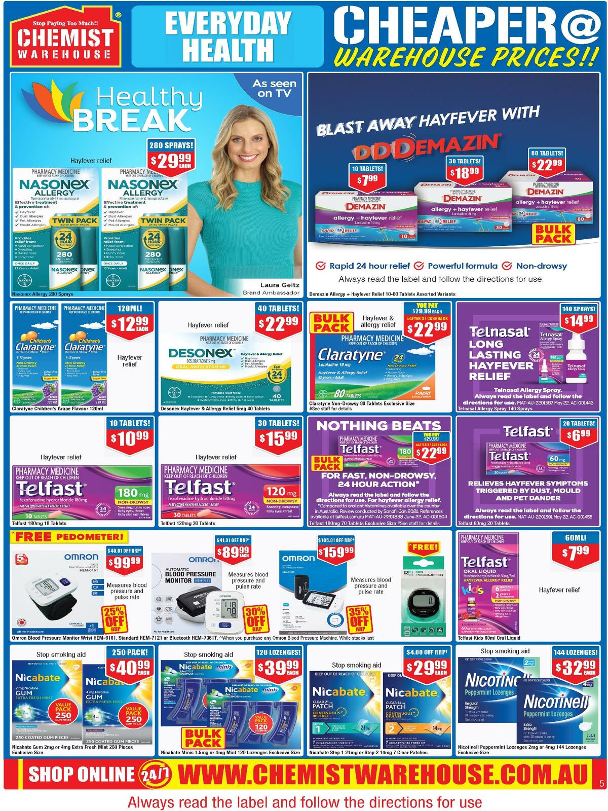 Chemist Warehouse October Catalogues from 29 September