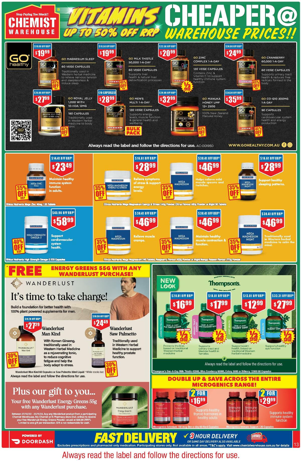 Chemist Warehouse Catalogues from 27 October