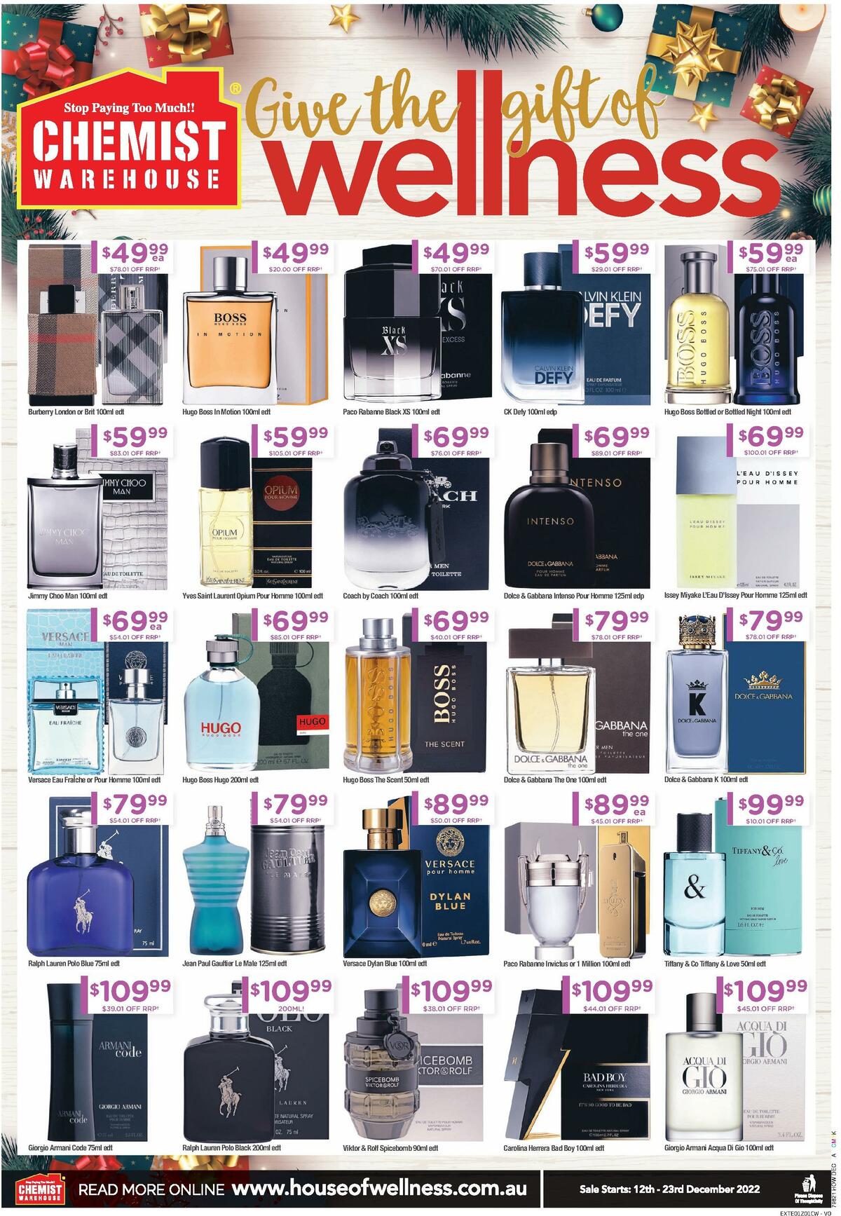 Chemist Warehouse Catalogues from 12 December