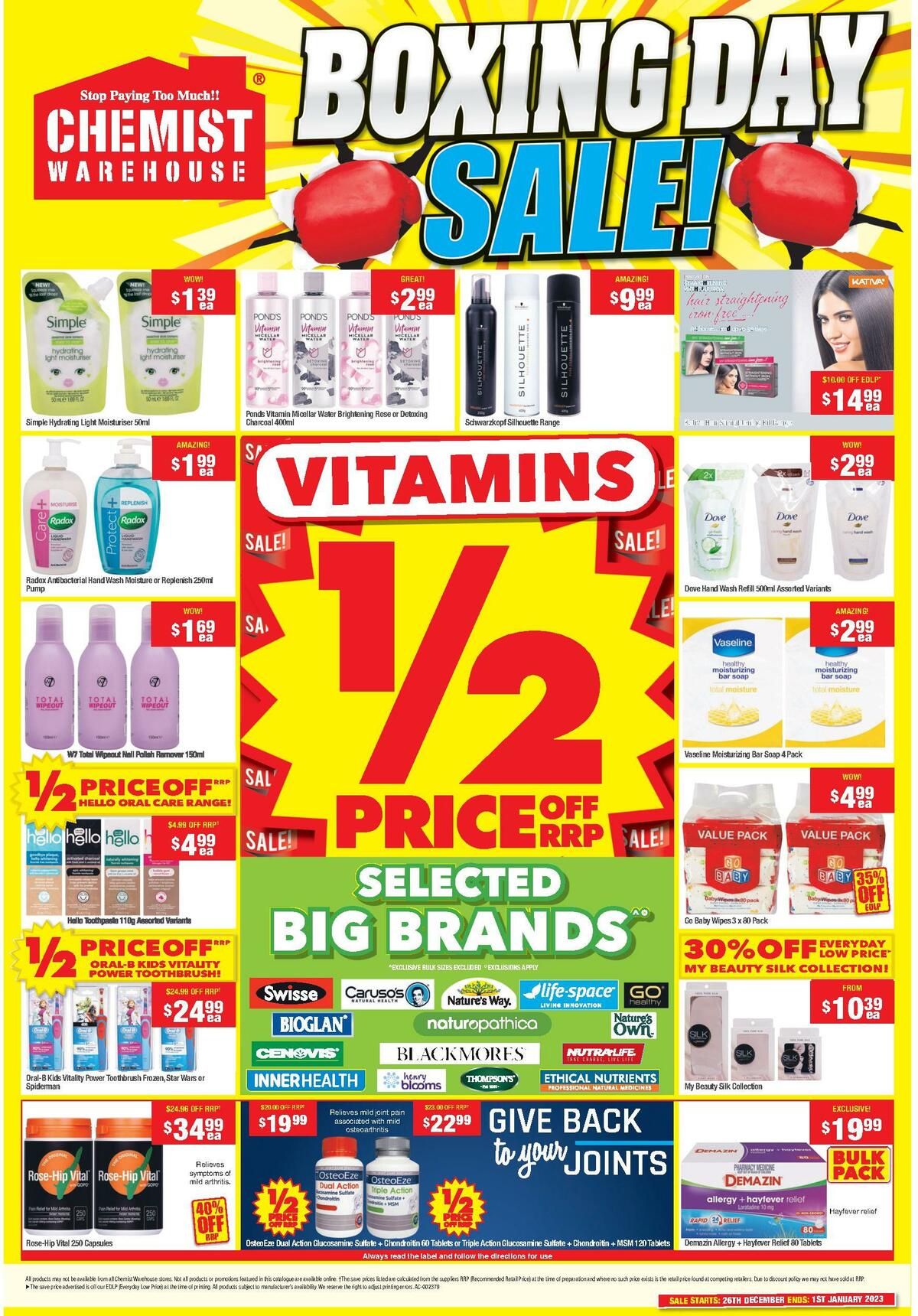 Chemist Warehouse Catalogues from 26 December