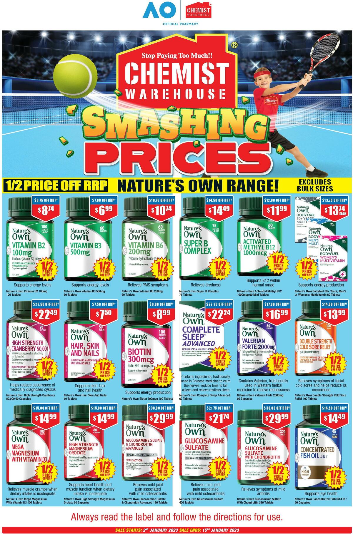 Chemist Warehouse Catalogues from 2 January