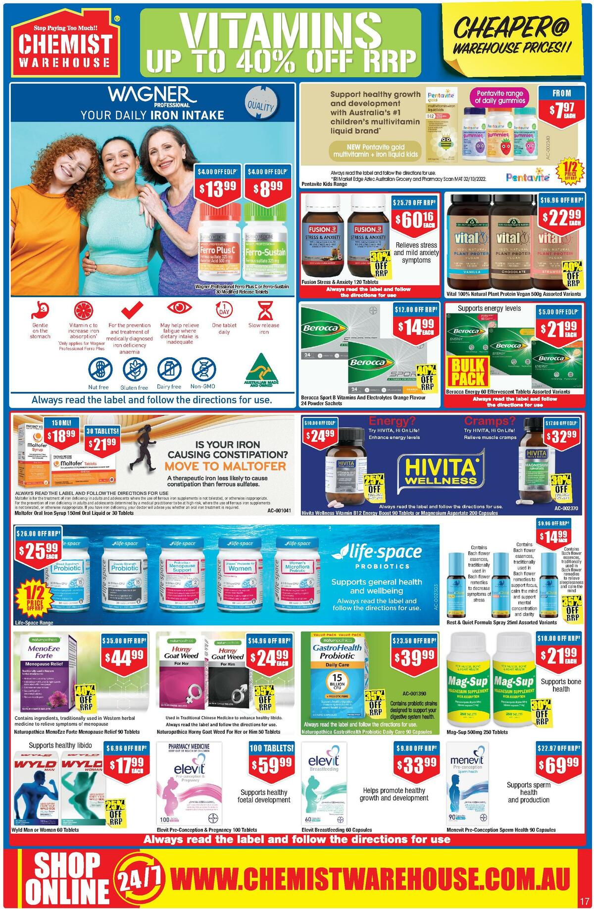 Chemist Warehouse Catalogues from 2 January
