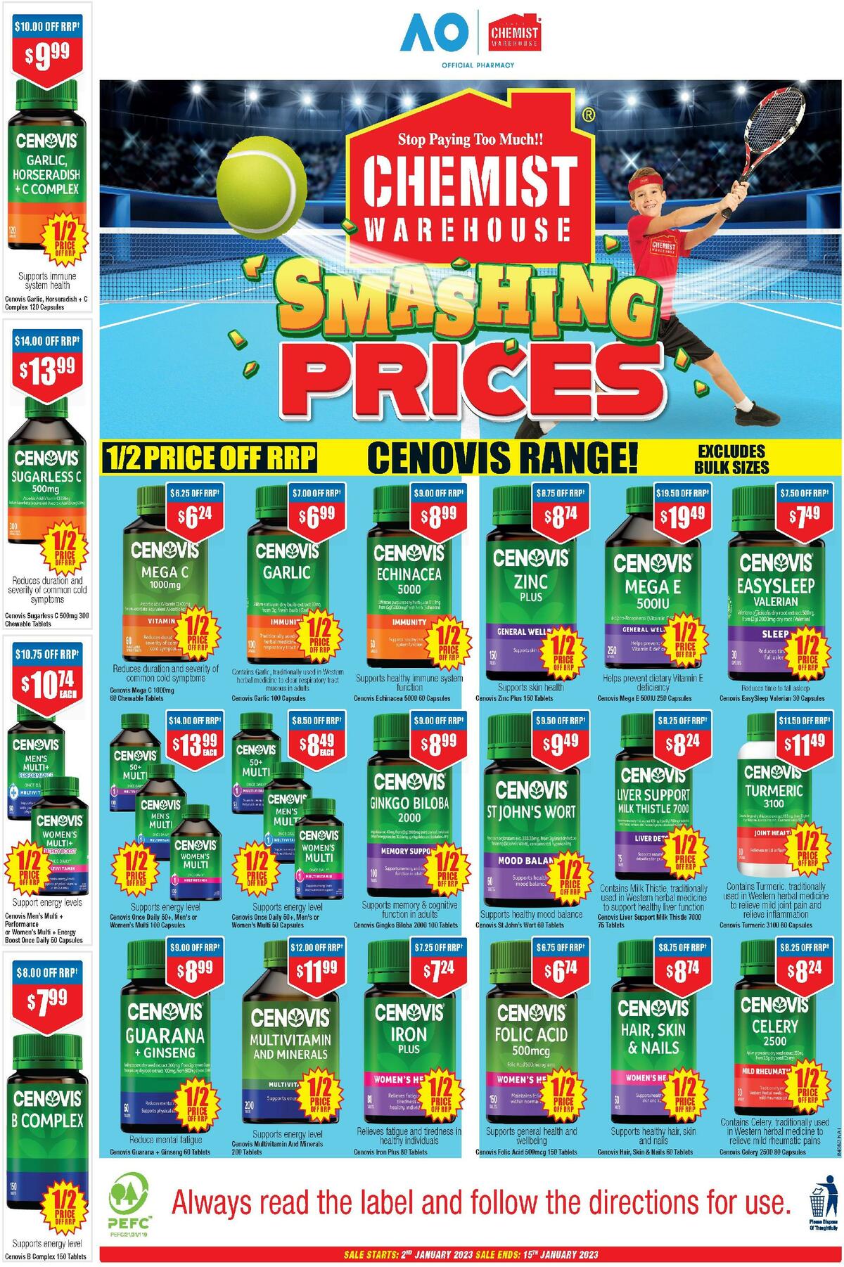 Chemist Warehouse Catalogues from 2 January