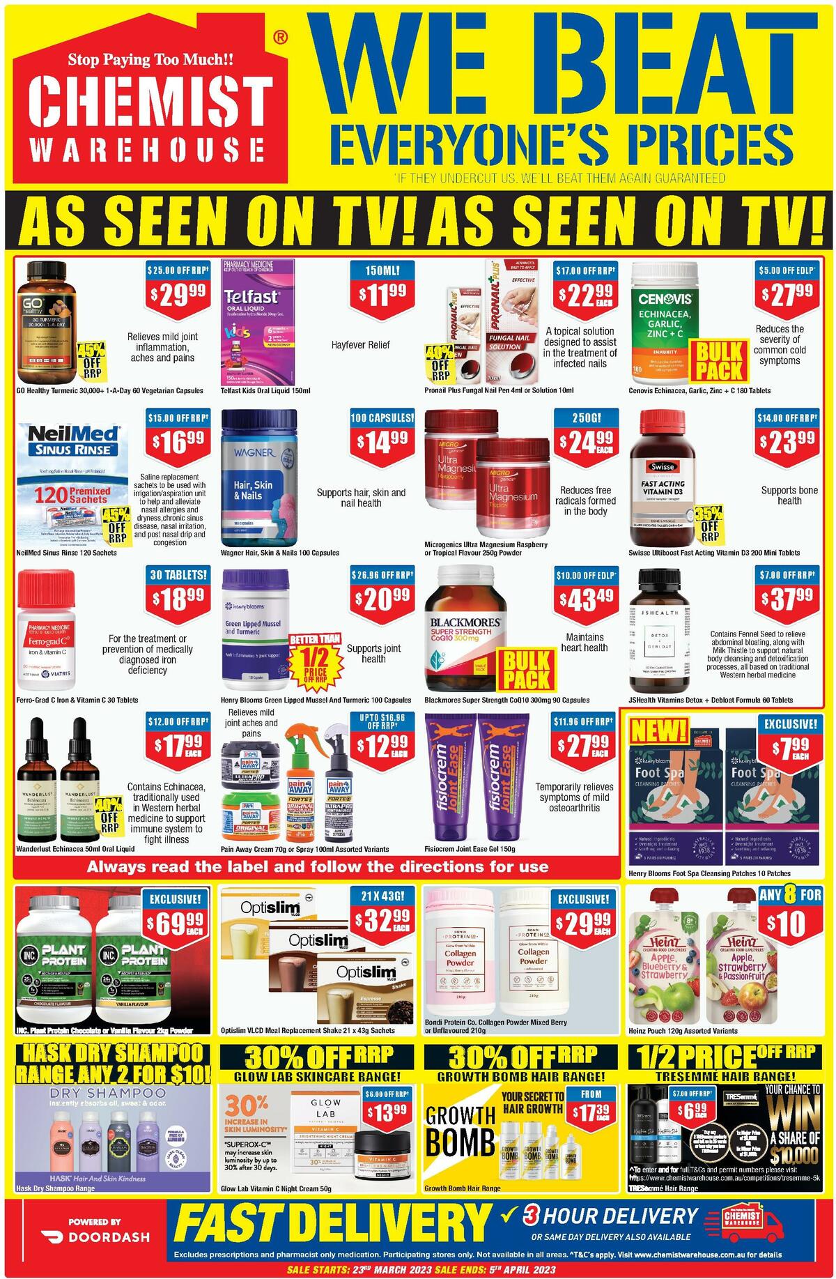 Chemist Warehouse Catalogues from 23 March