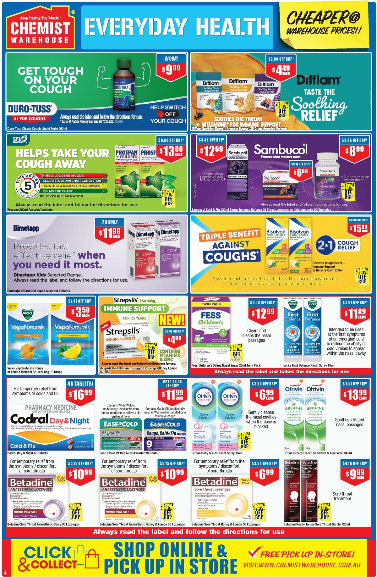 Chemist Warehouse Catalogues from 23 March