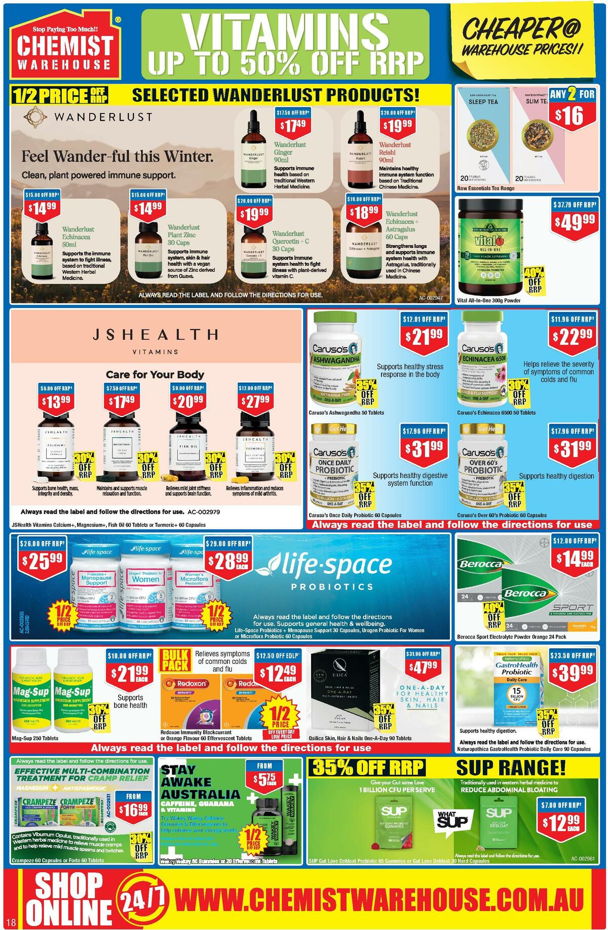 Chemist Warehouse Catalogues from 20 April