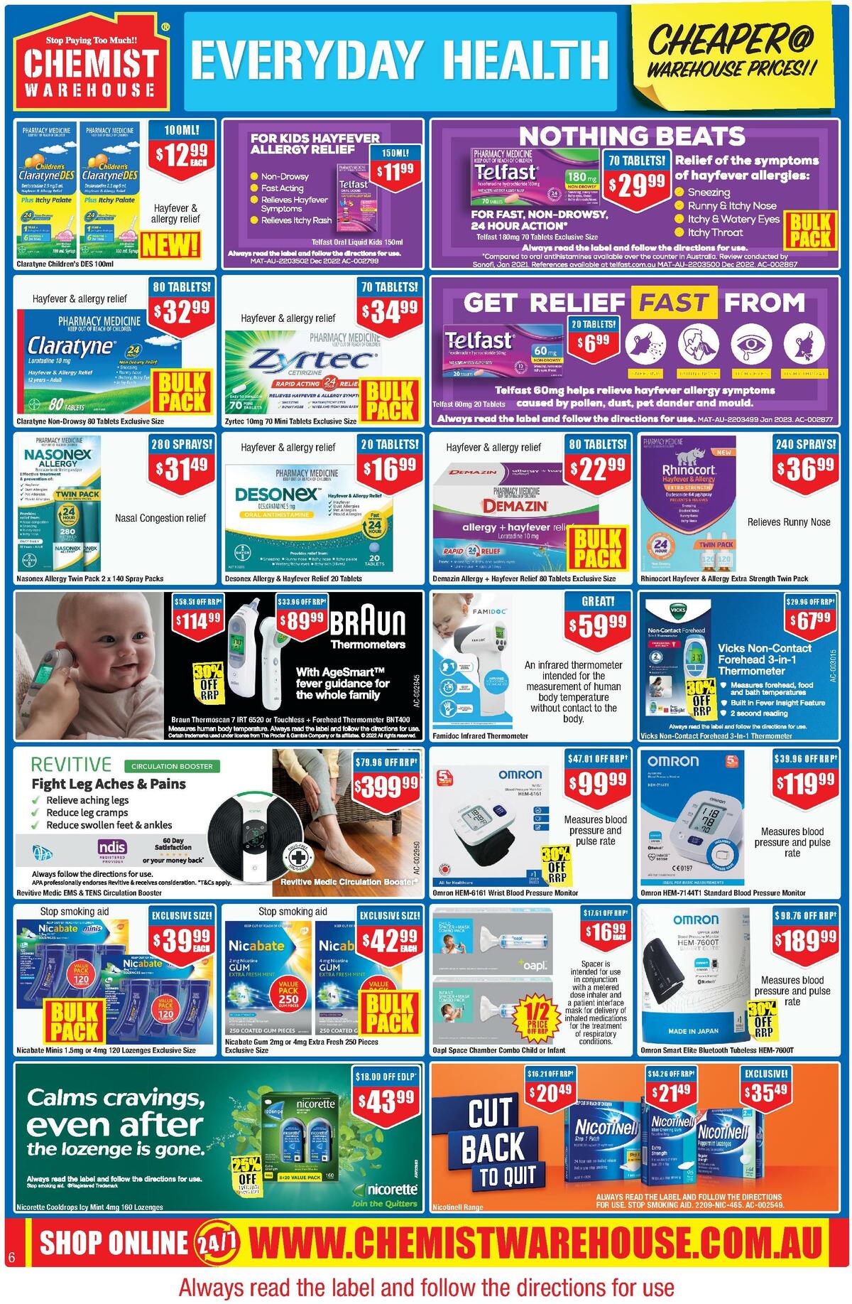 Chemist Warehouse Catalogues from 20 April