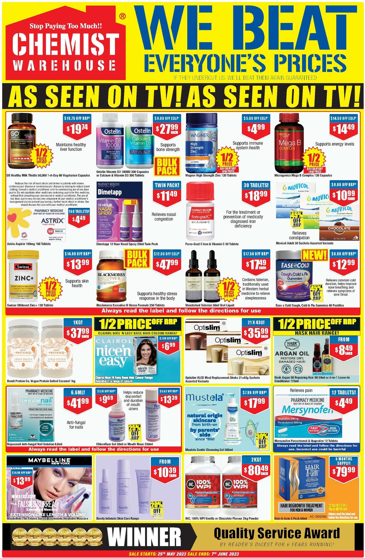 Chemist Warehouse Catalogues from 25 May
