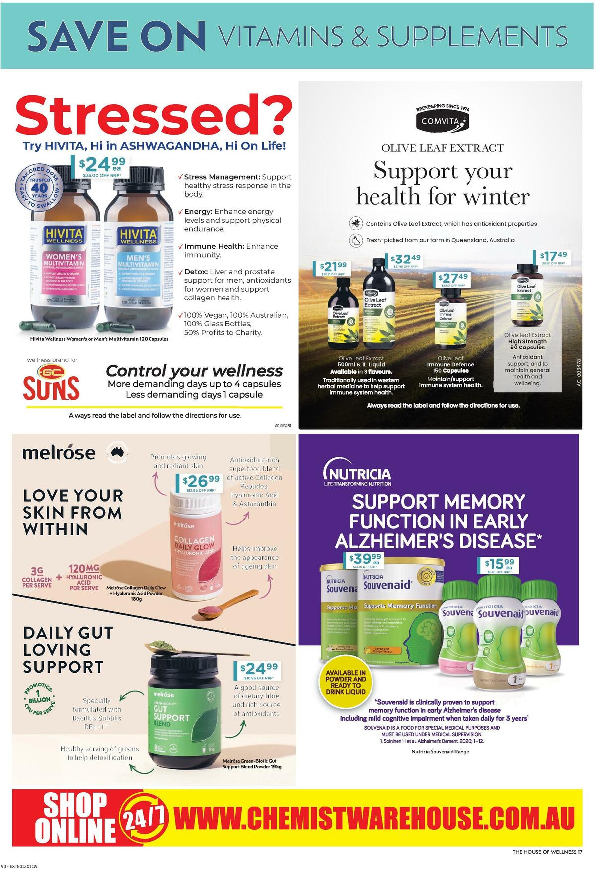 Chemist Warehouse Catalogues from 1 January