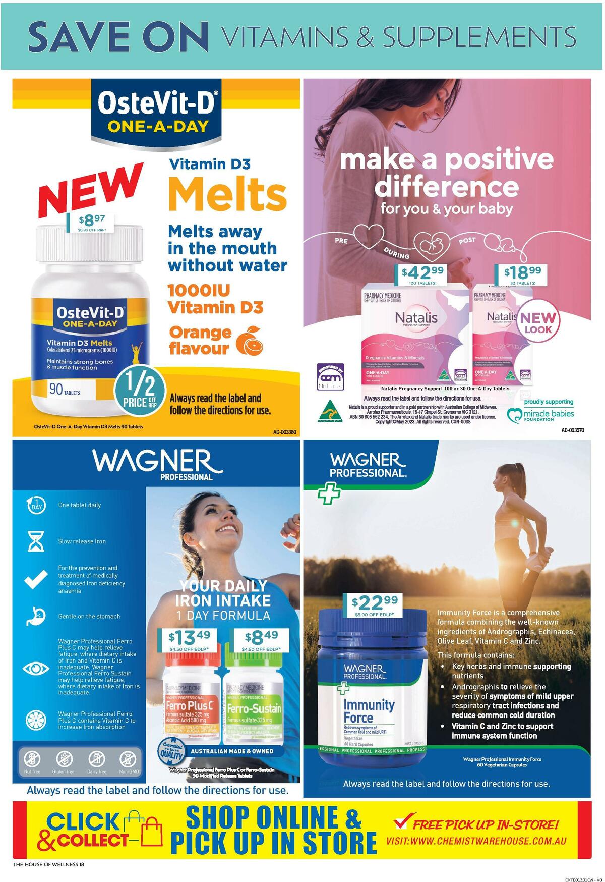 Chemist Warehouse Catalogues from 1 January