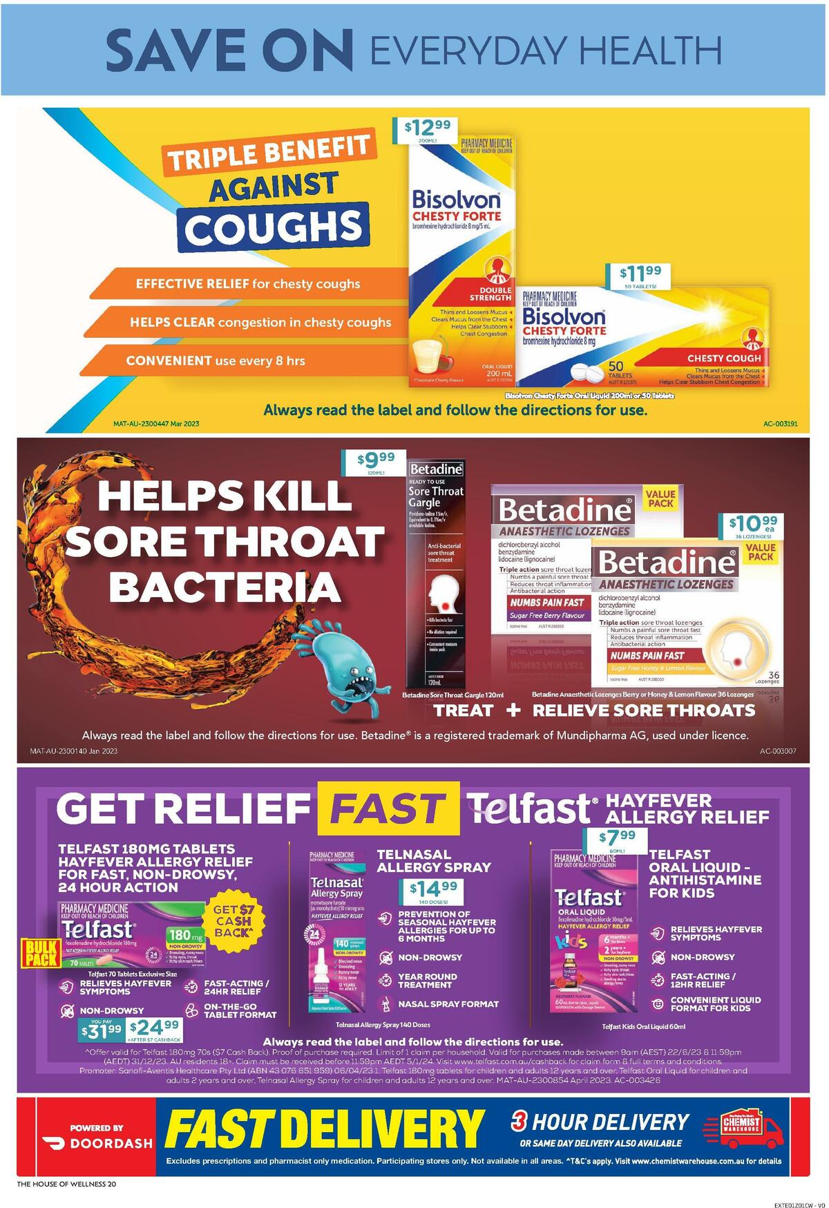 Chemist Warehouse Catalogues from 1 January