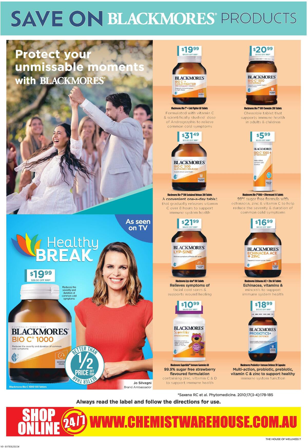 Chemist Warehouse Catalogues from 1 January