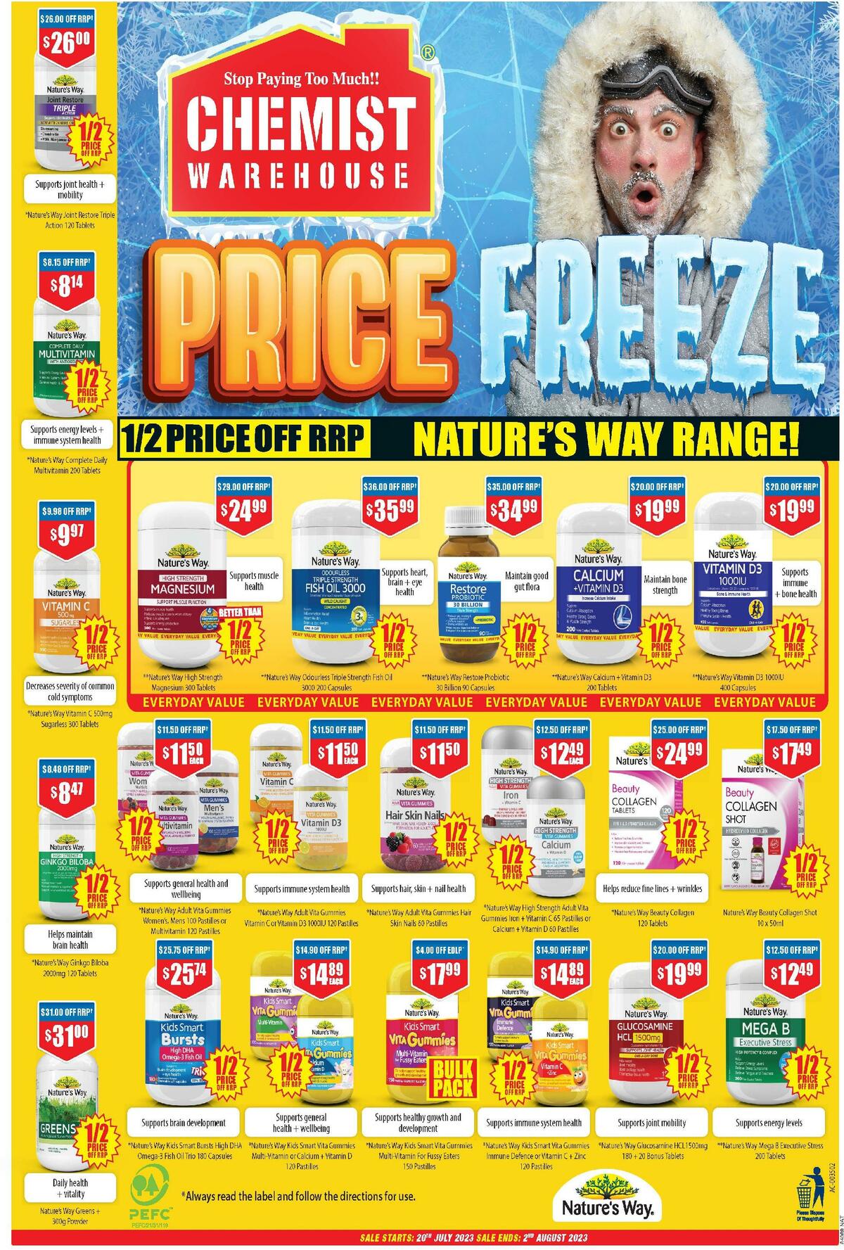 Chemist Warehouse Catalogues from 20 July