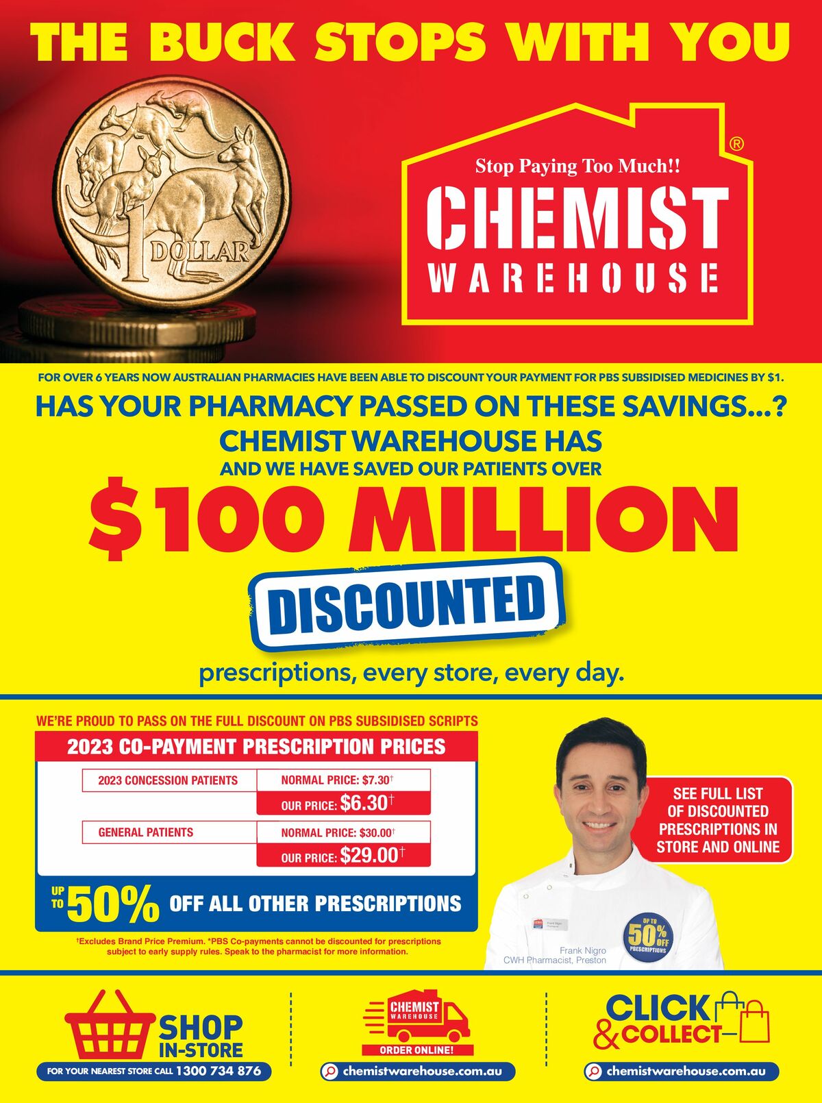 Chemist Warehouse Discounted! Prescriptions Catalogues from 2 August