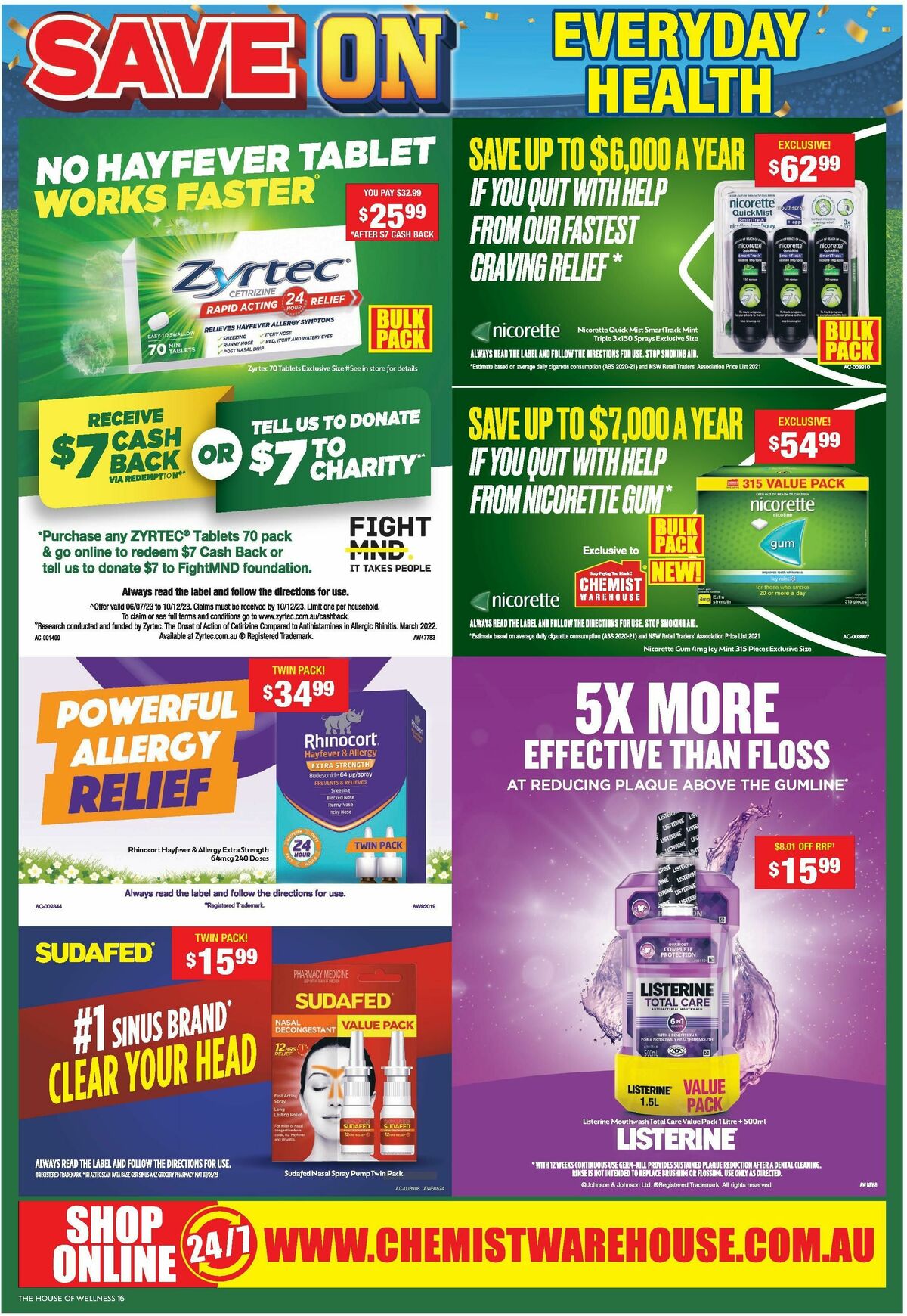 Chemist Warehouse Catalogues from 4 September