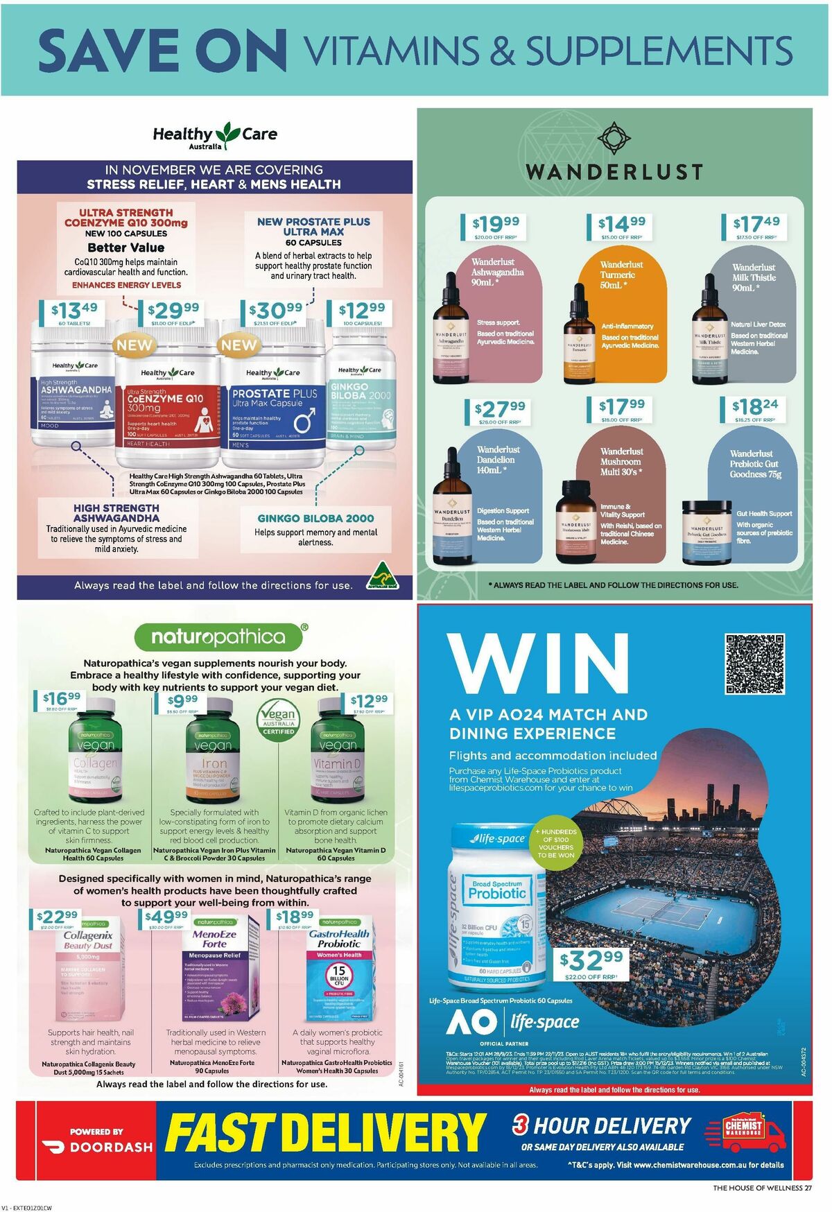 Chemist Warehouse Catalogues from 9 November