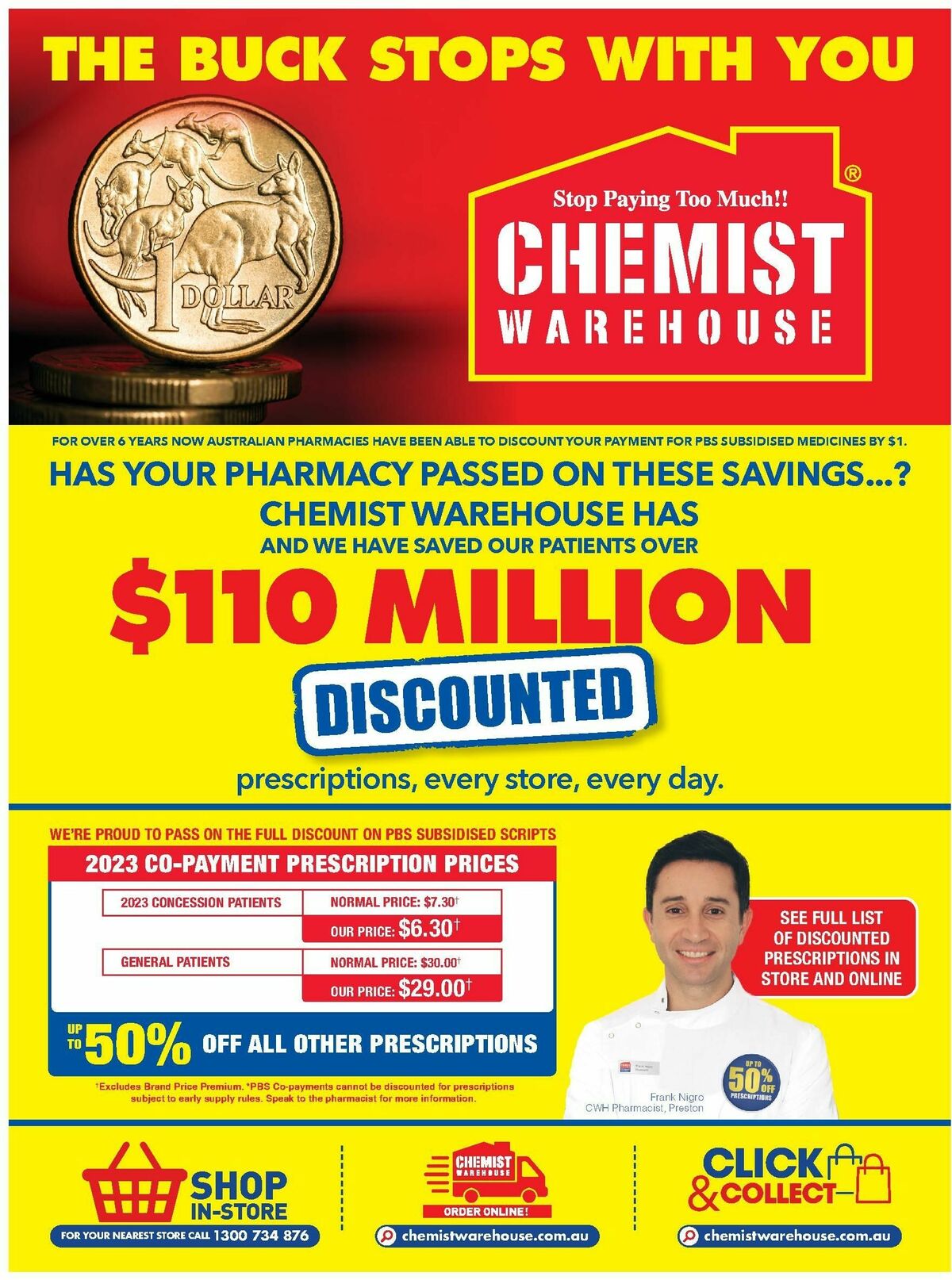Chemist Warehouse Discounted! Prescriptions Catalogues from 22 November