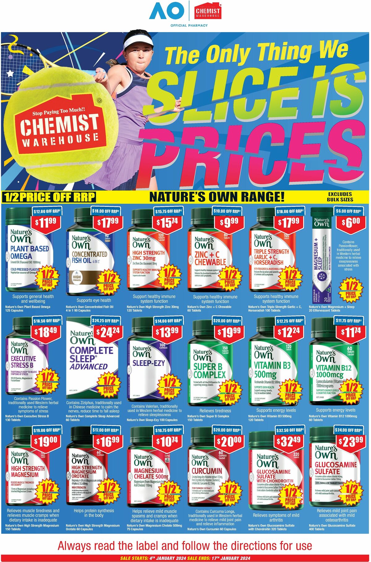 Chemist Warehouse Catalogues from 4 January