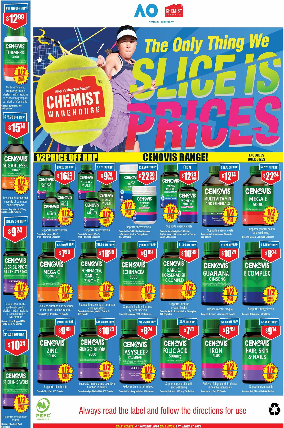 Chemist Warehouse Catalogues from 4 January