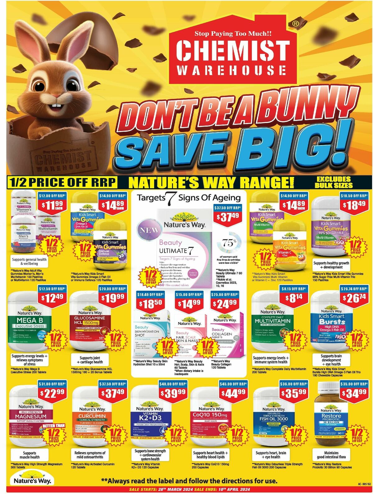 Chemist Warehouse Catalogues from 28 March