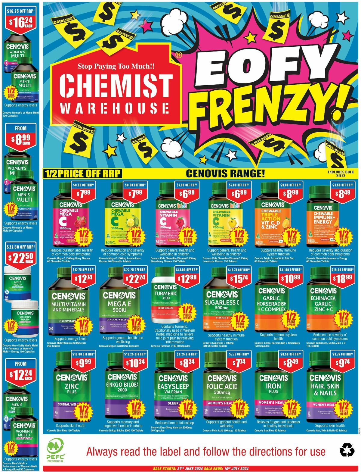 Chemist Warehouse Catalogues from 27 June