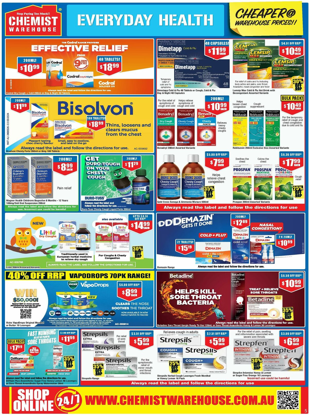 Chemist Warehouse Catalogues from 27 June