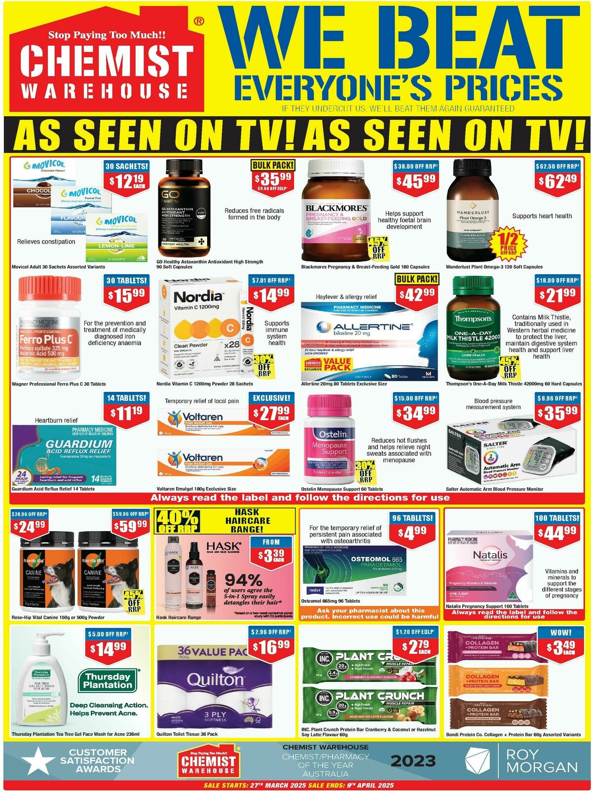 Chemist Warehouse Catalogues from 27 March