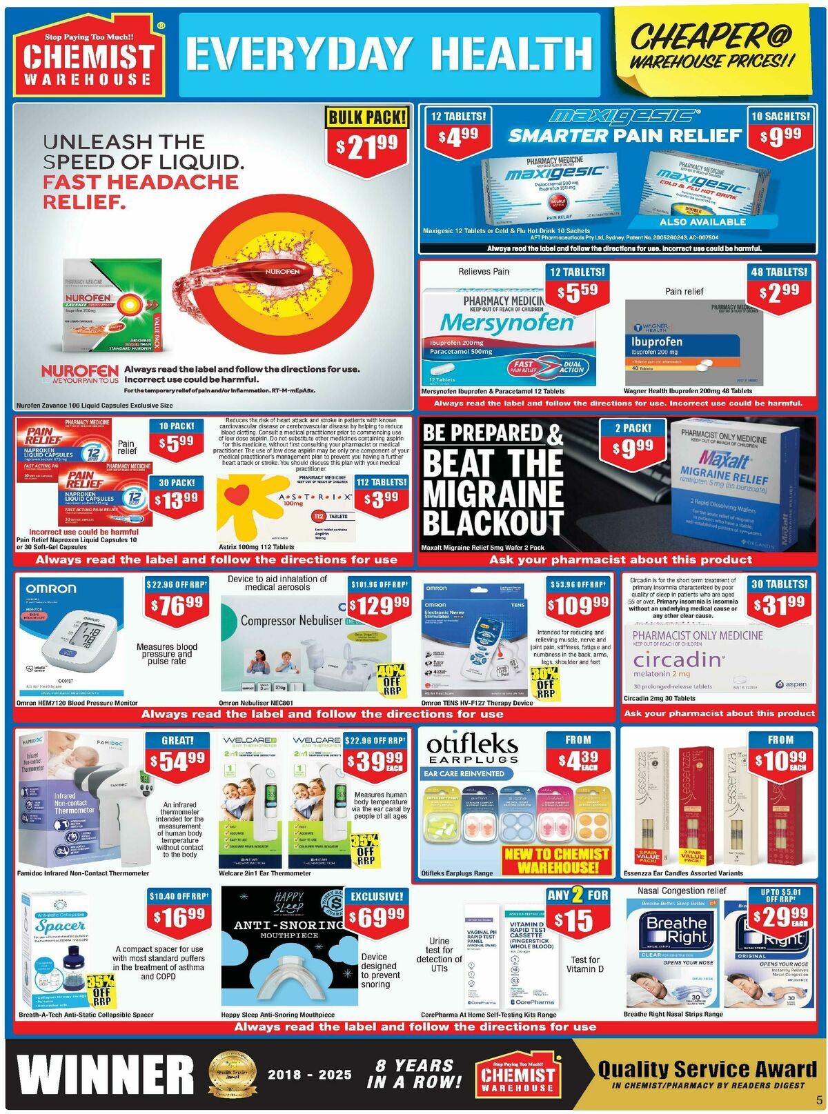Chemist Warehouse Catalogues from 27 March
