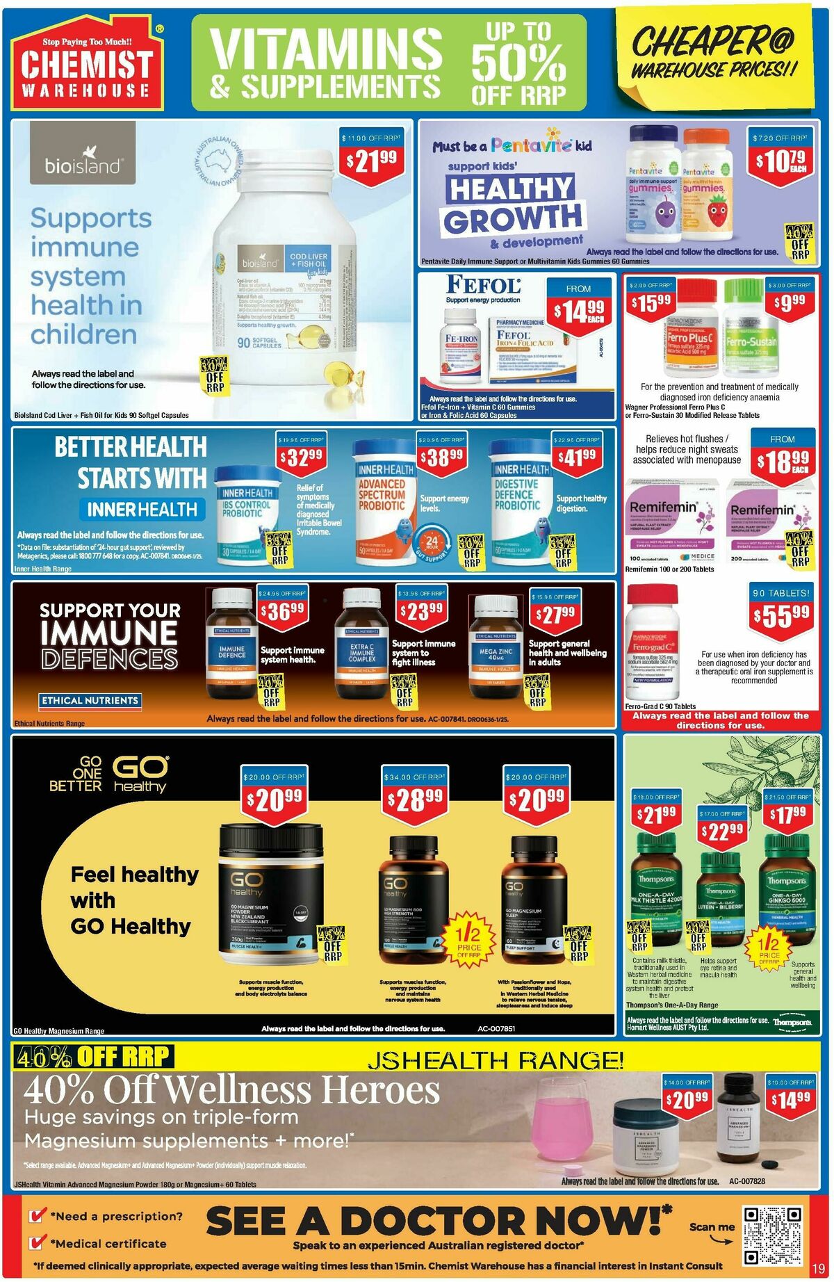 Chemist Warehouse Catalogues from 24 April