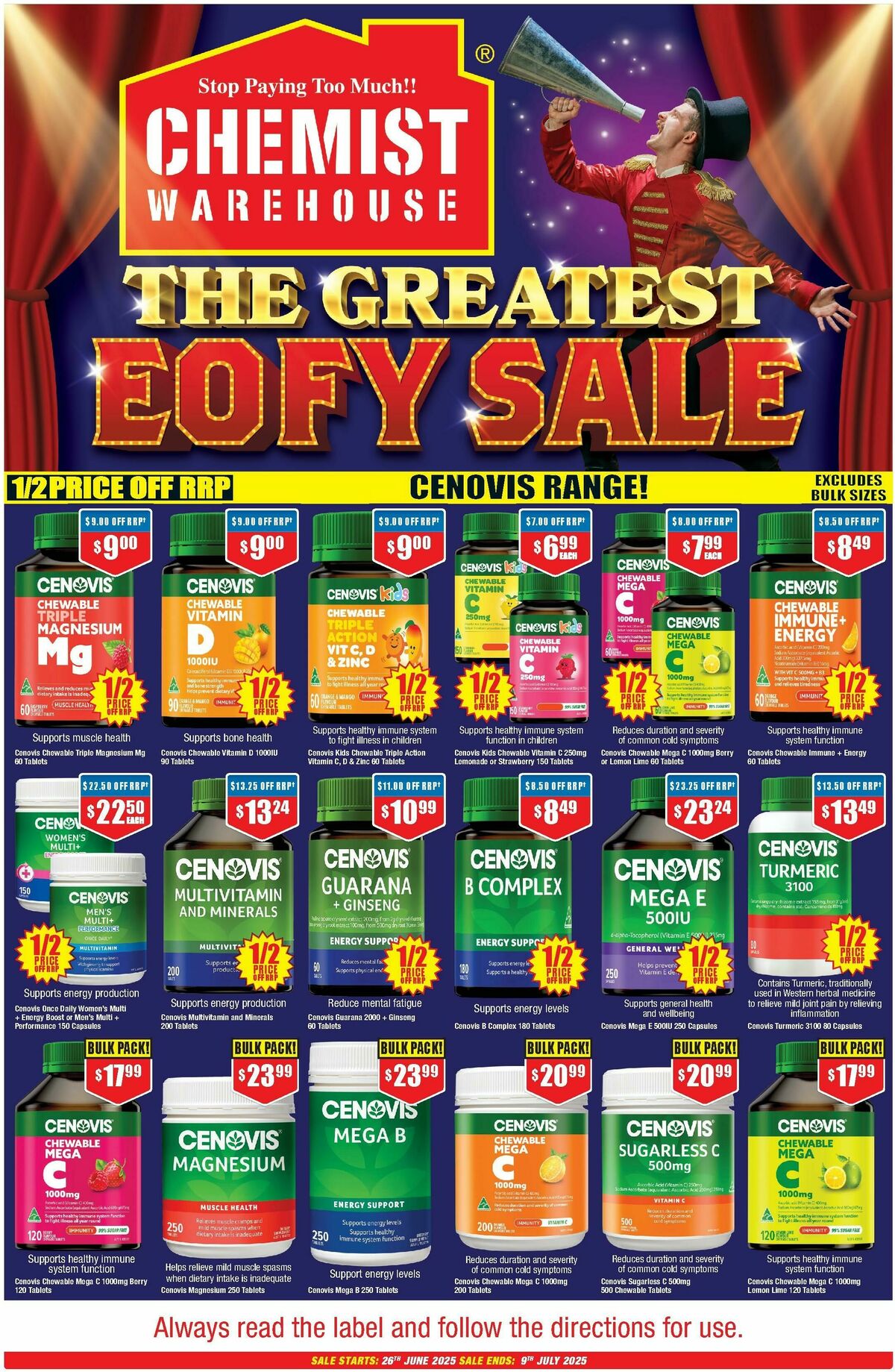 Chemist Warehouse Catalogues from 26 June