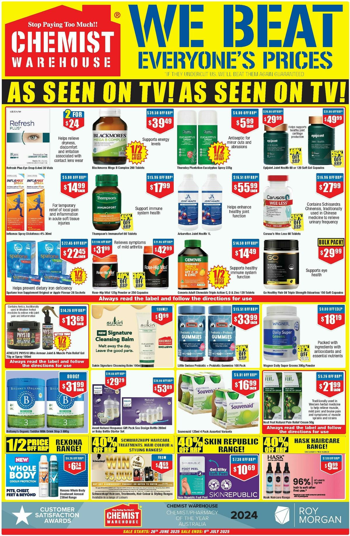 Chemist Warehouse Catalogues from 26 June