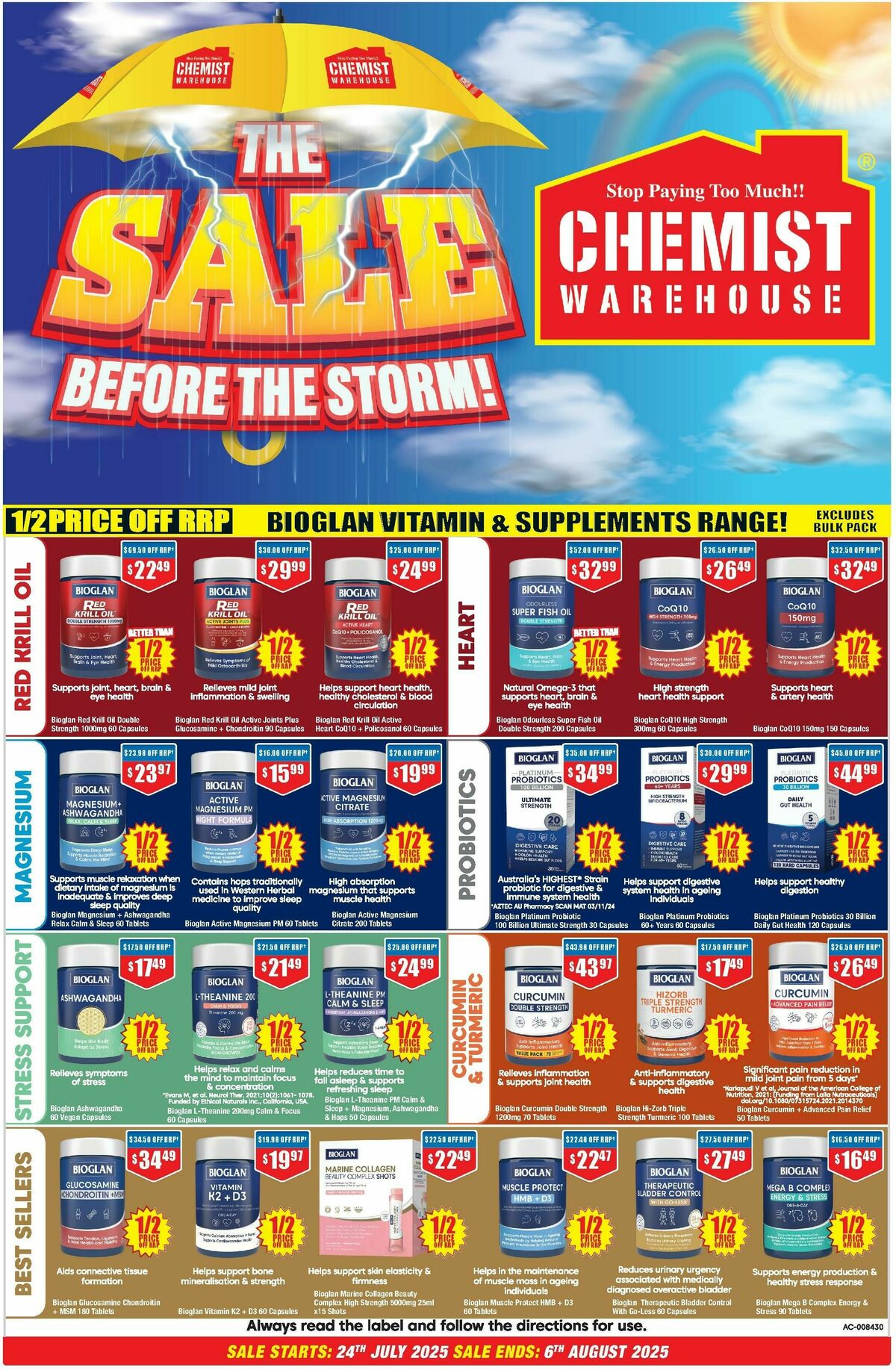 Chemist Warehouse Catalogues from 24 July