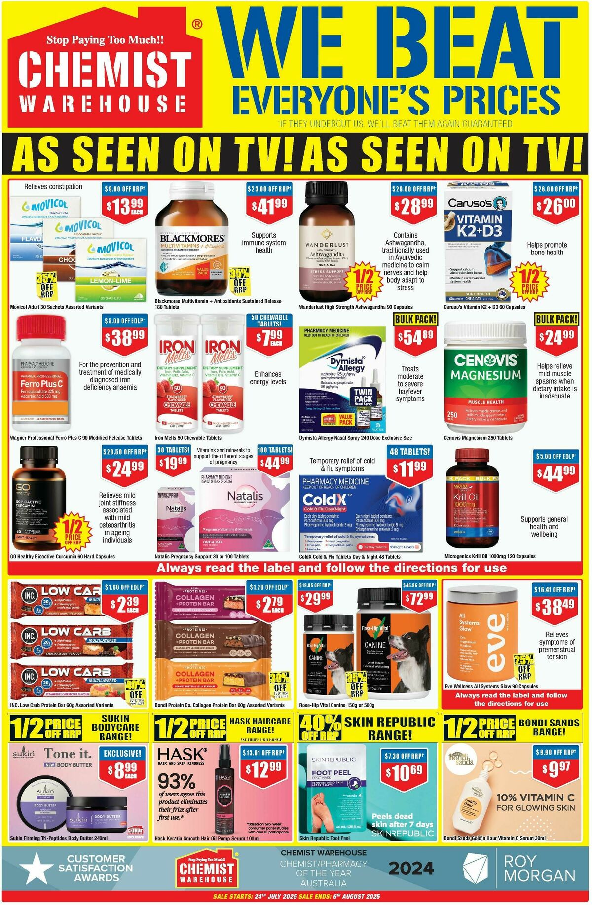Chemist Warehouse Catalogues from 24 July
