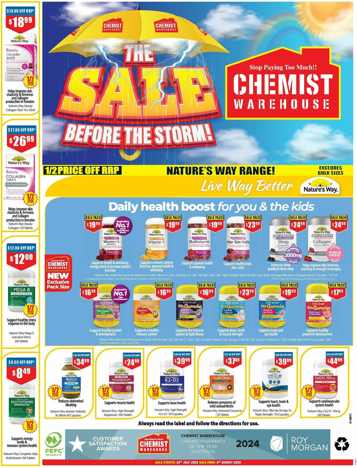 Chemist Warehouse Catalogues from 24 July