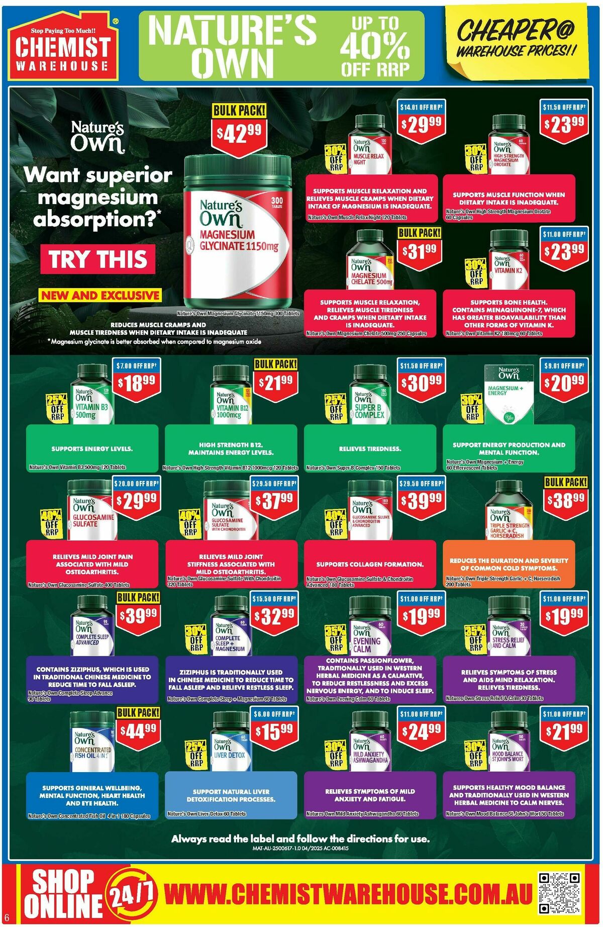 Chemist Warehouse Catalogues from 24 July