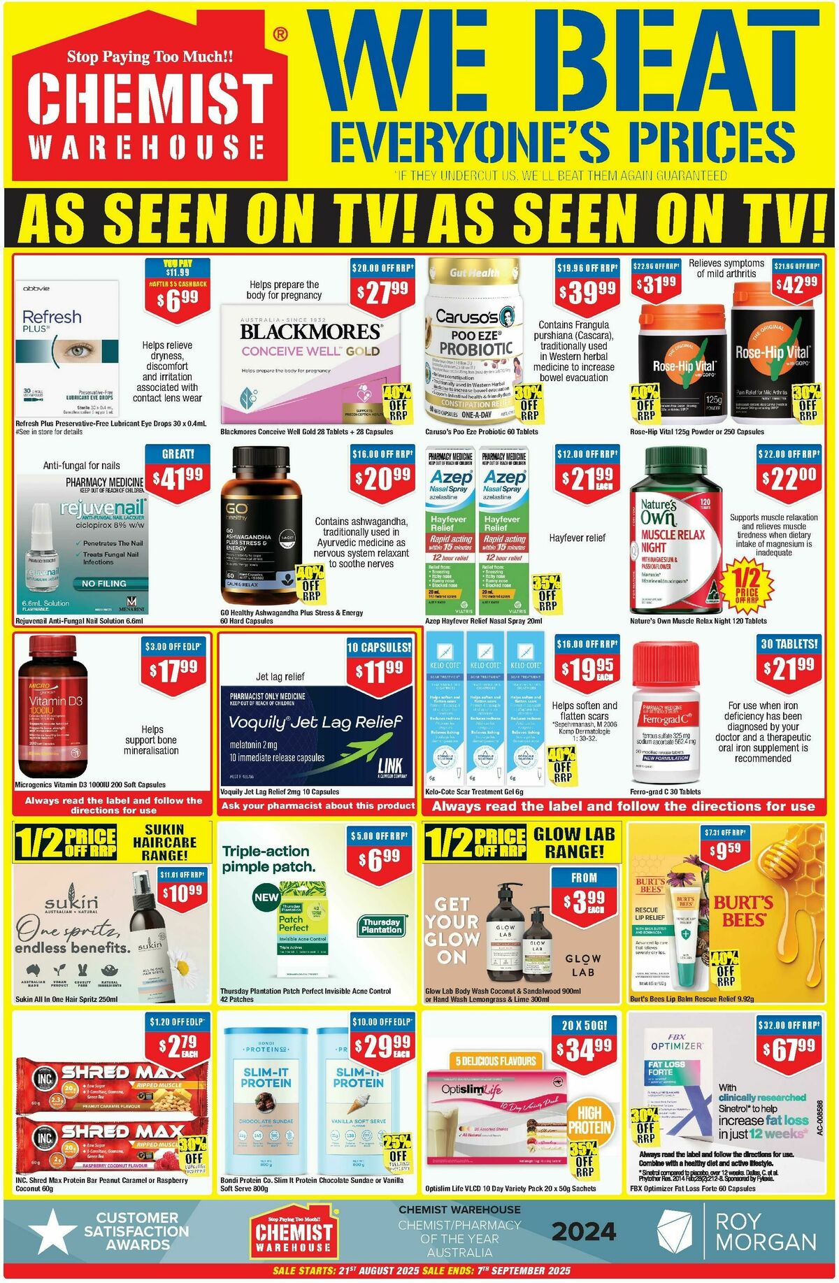 Chemist Warehouse Catalogues from 21 August