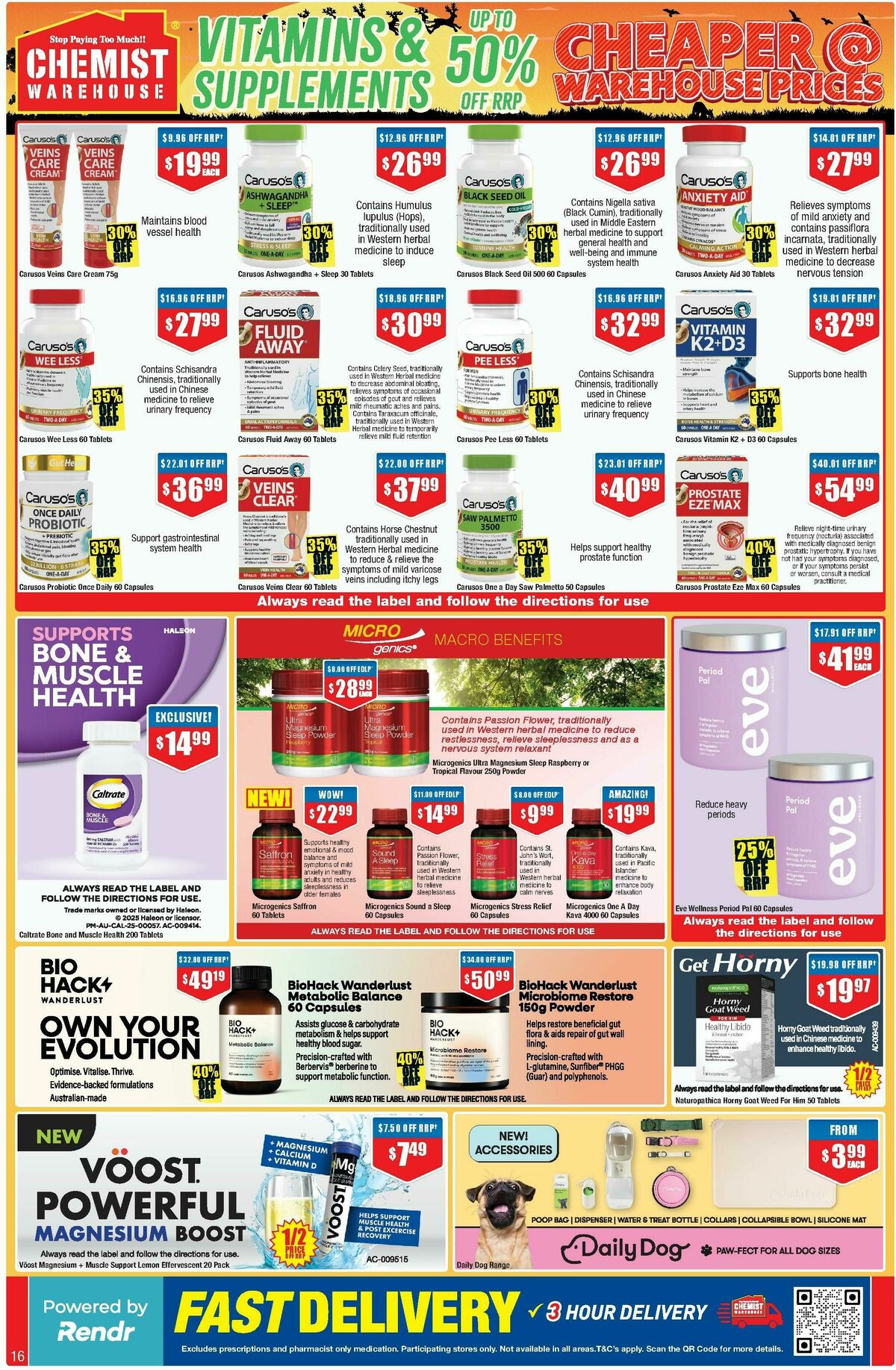 Chemist Warehouse Catalogues from 1 December