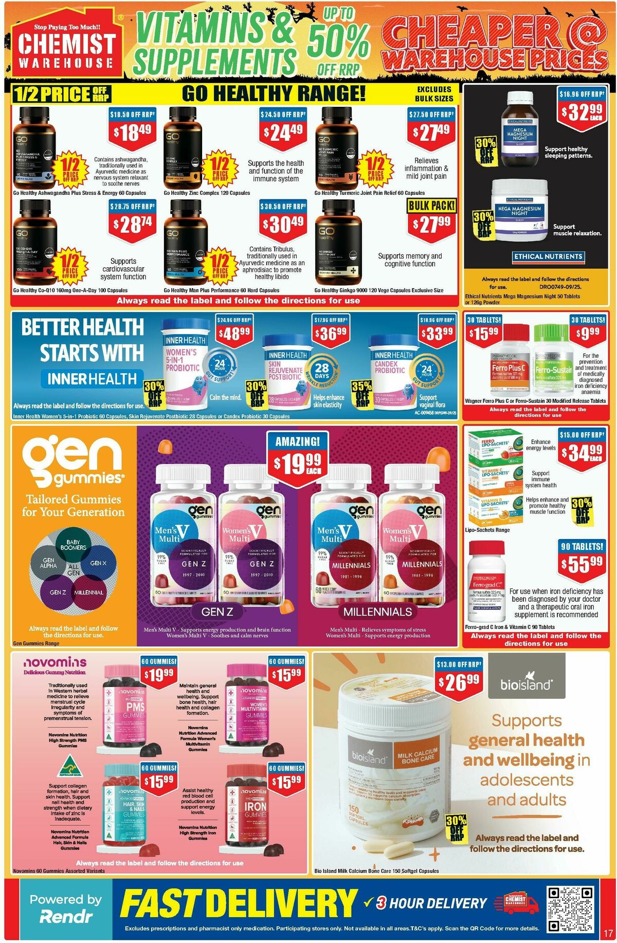 Chemist Warehouse Catalogues from 1 December