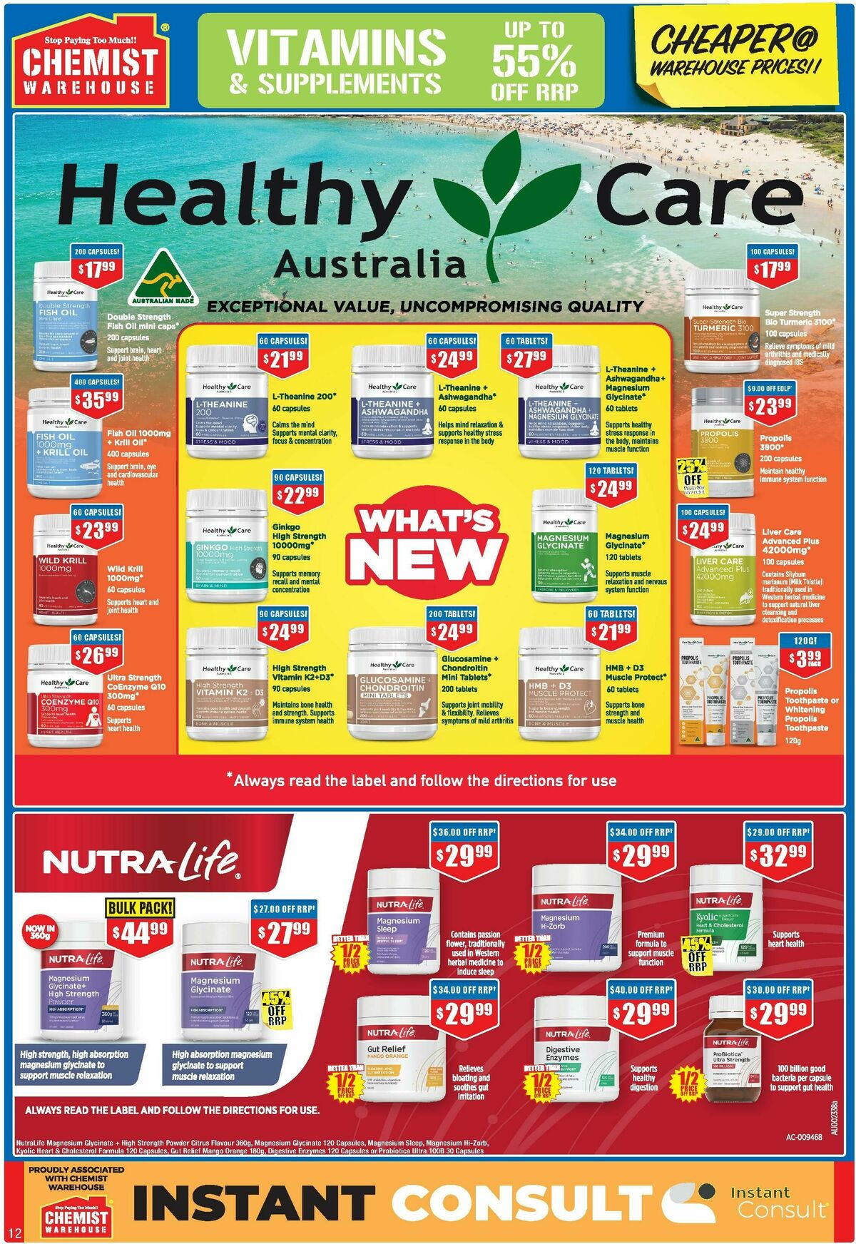 Chemist Warehouse Catalogues from 1 January