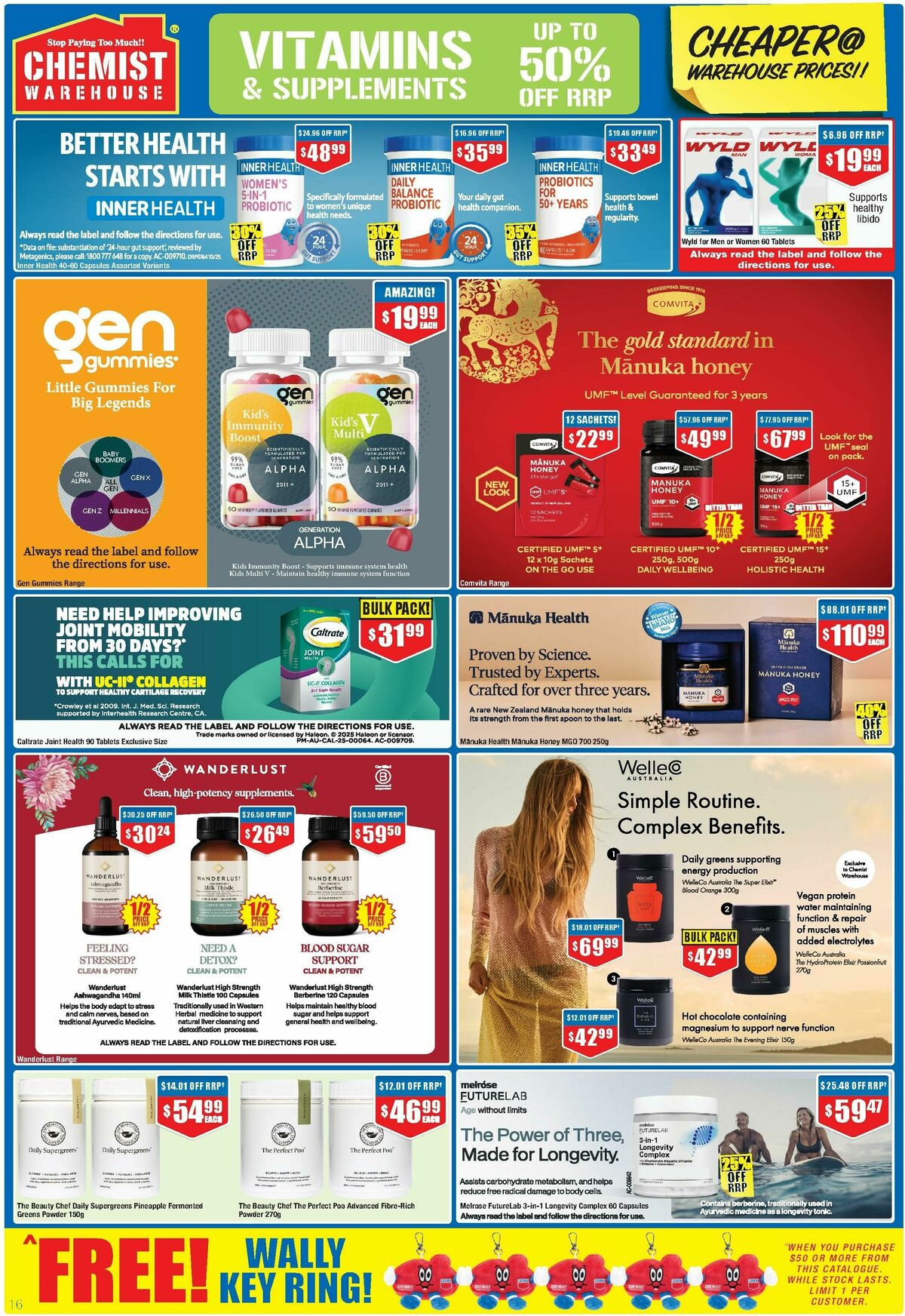 Chemist Warehouse Catalogues from 1 January