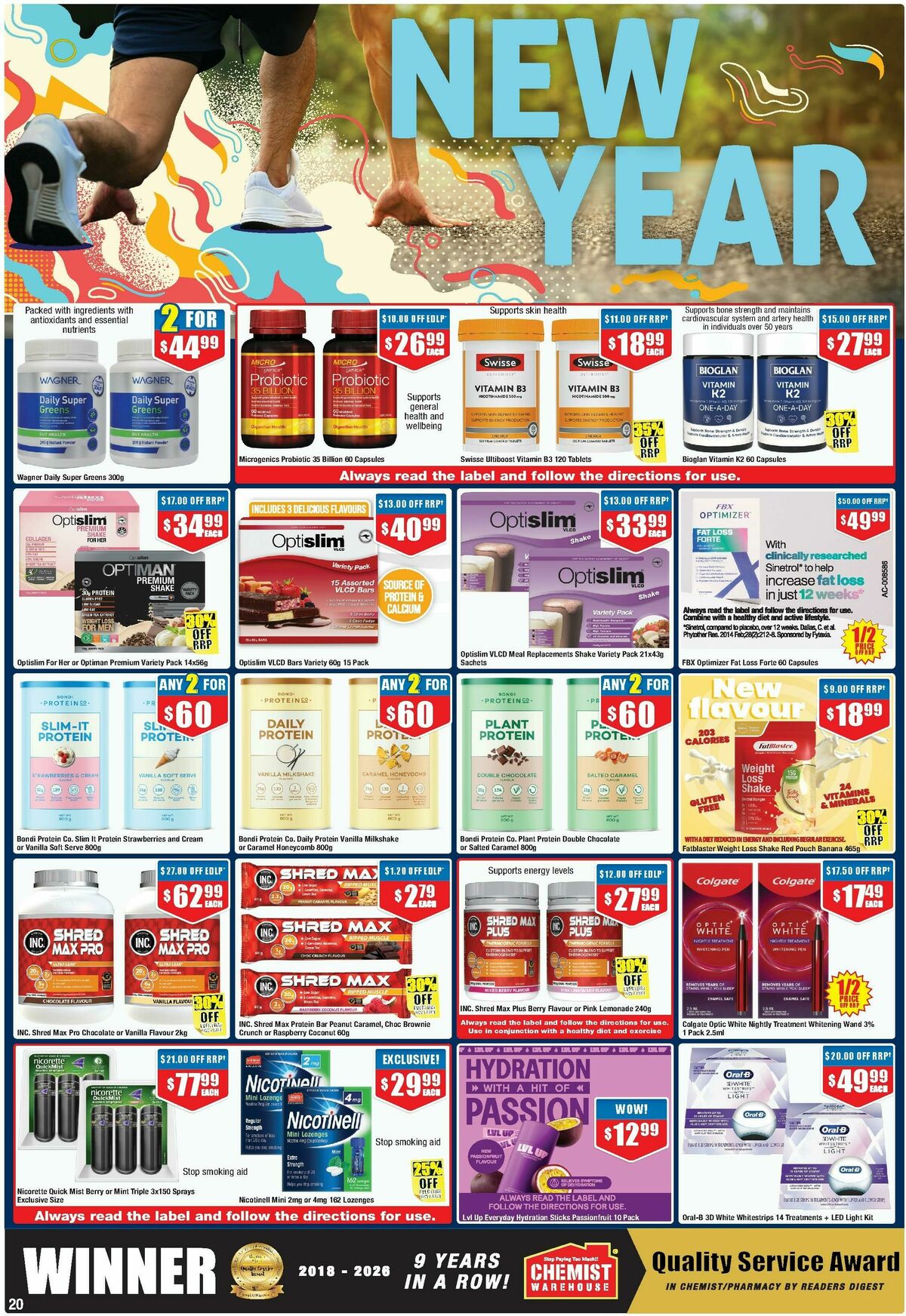 Chemist Warehouse Catalogues from 1 January