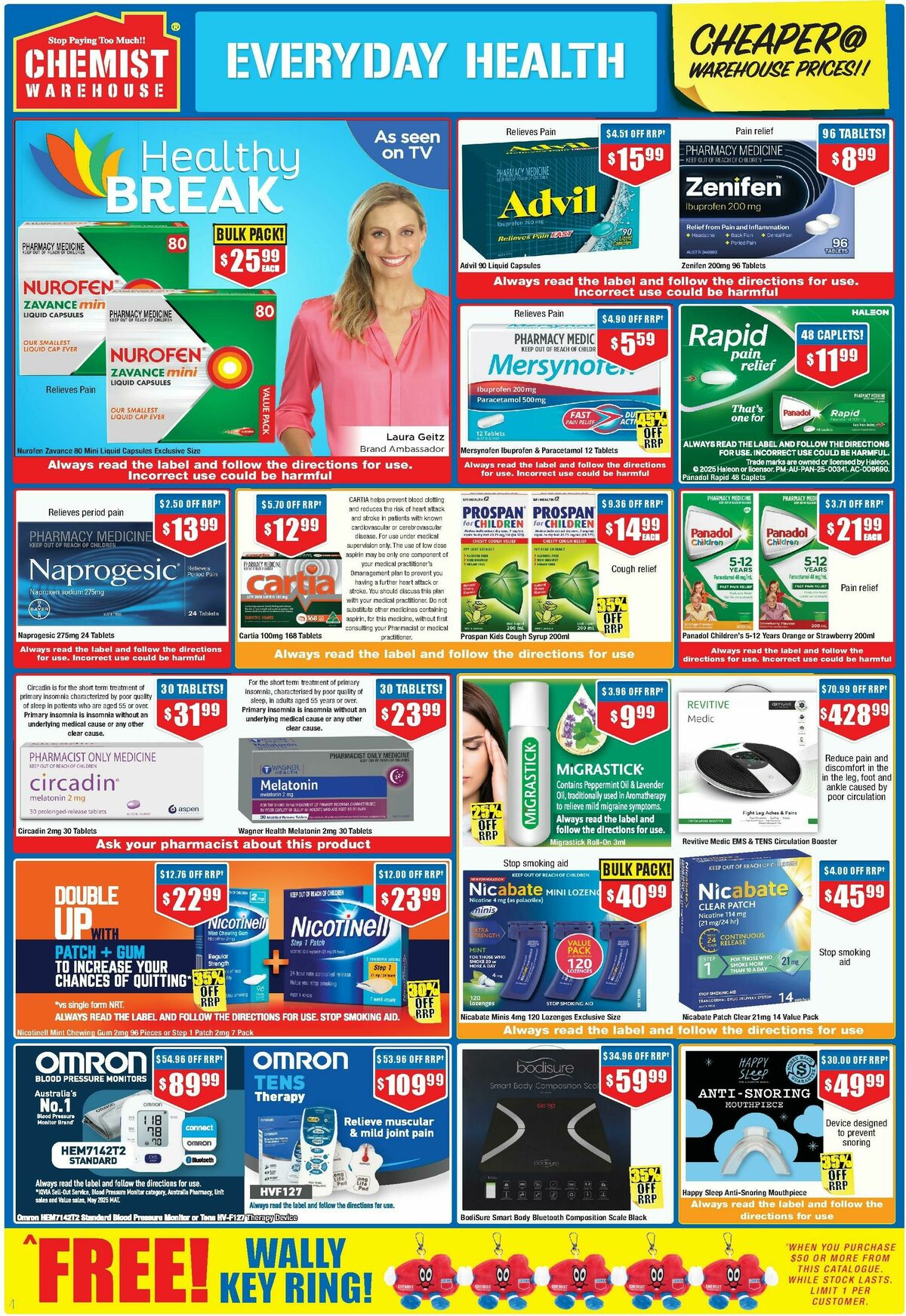 Chemist Warehouse Catalogues from 1 January
