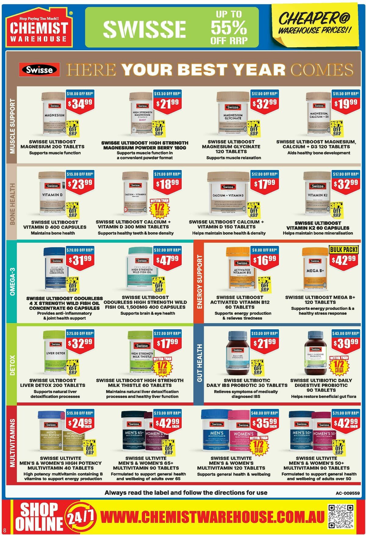 Chemist Warehouse Catalogues from 1 January