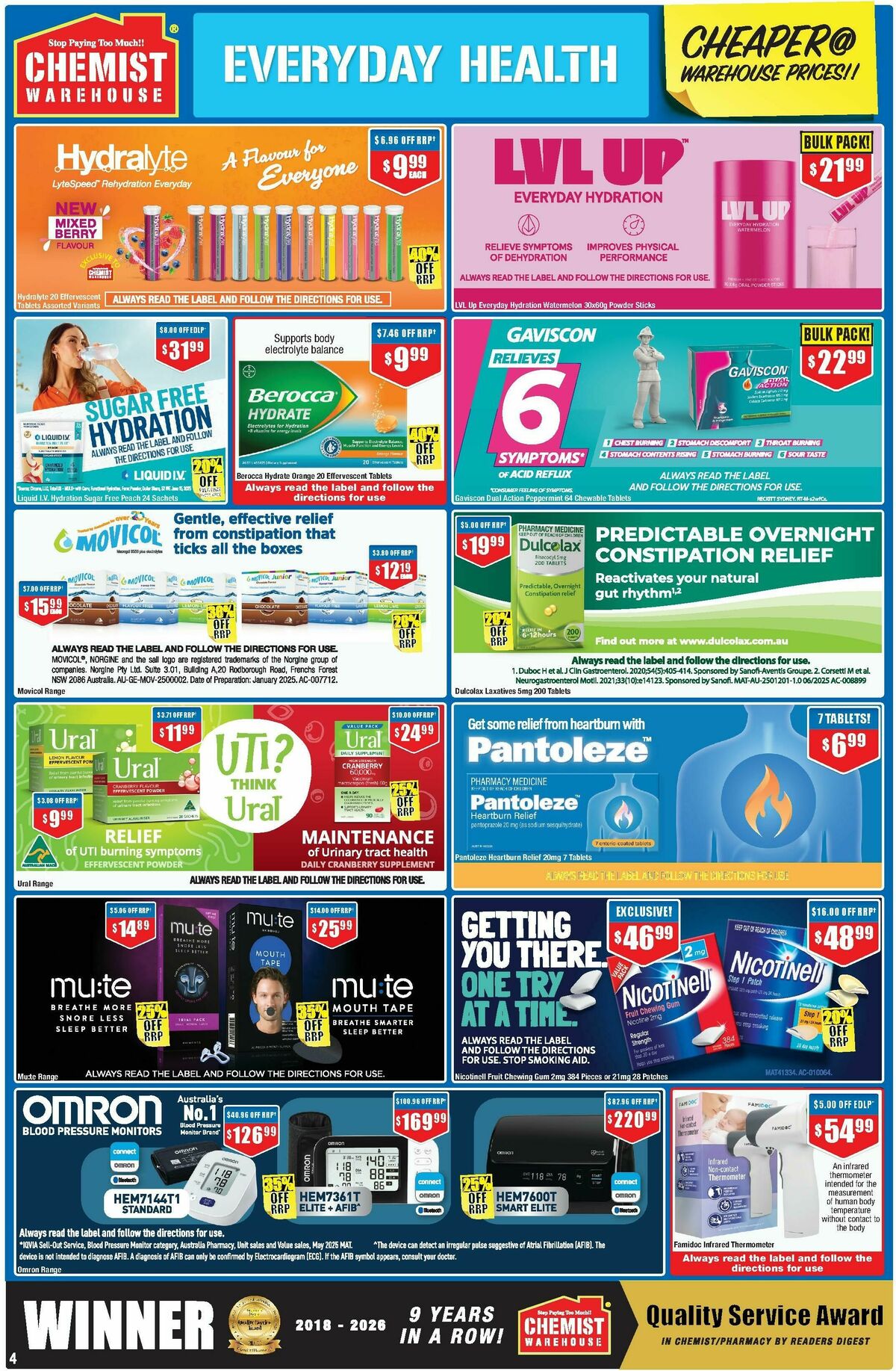 Chemist Warehouse Catalogues from 29 January