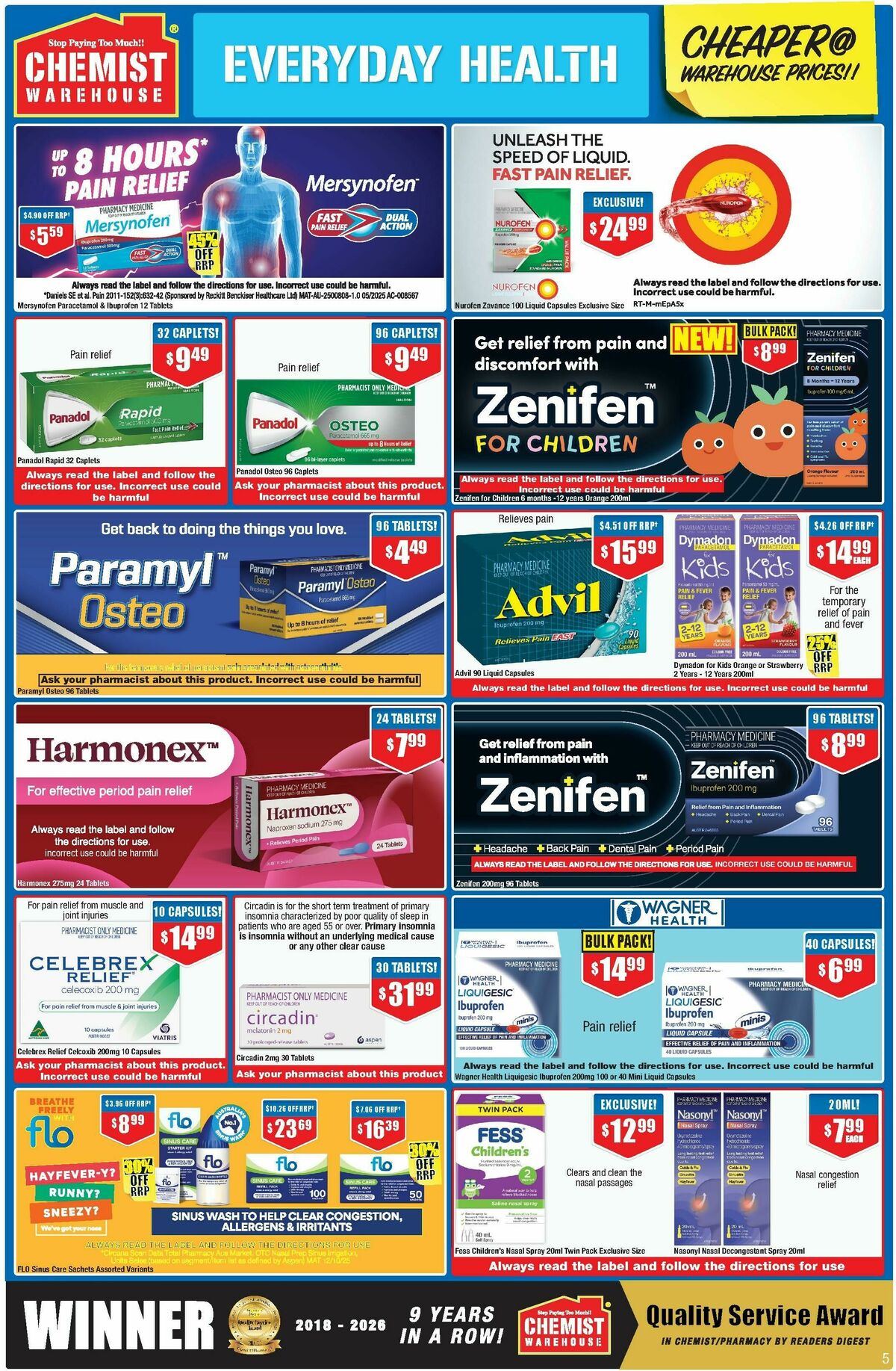 Chemist Warehouse Catalogues from 29 January