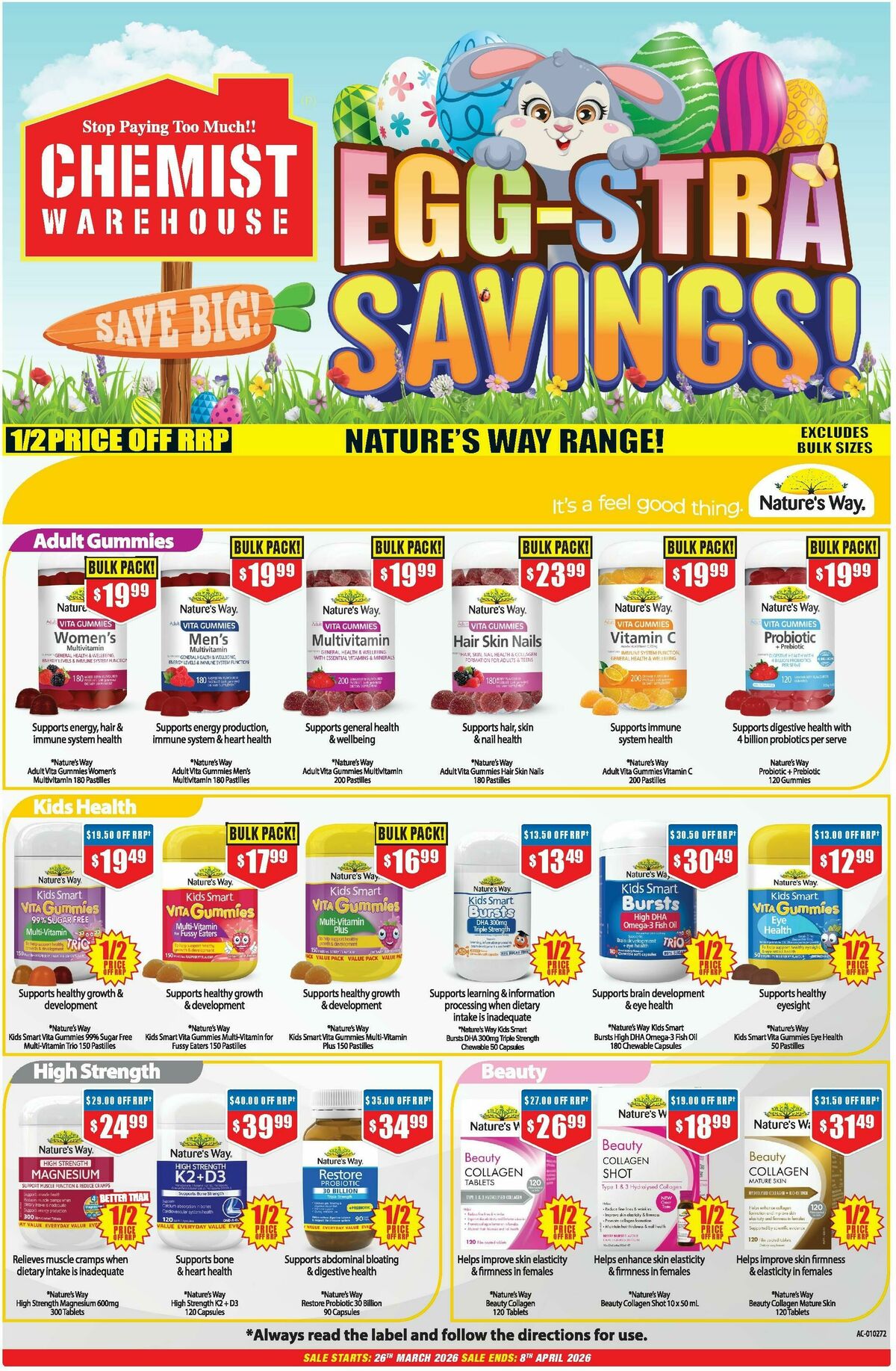 Chemist Warehouse Catalogues from 26 March