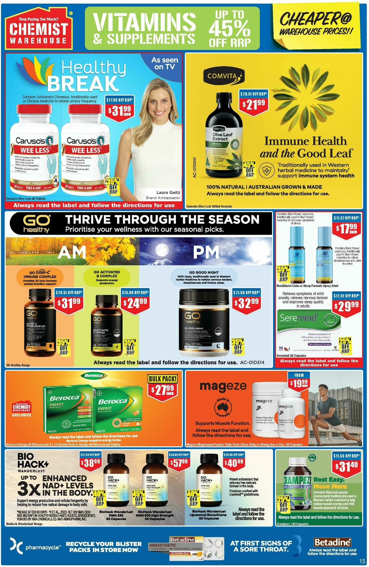 Chemist Warehouse Catalogues from 26 March