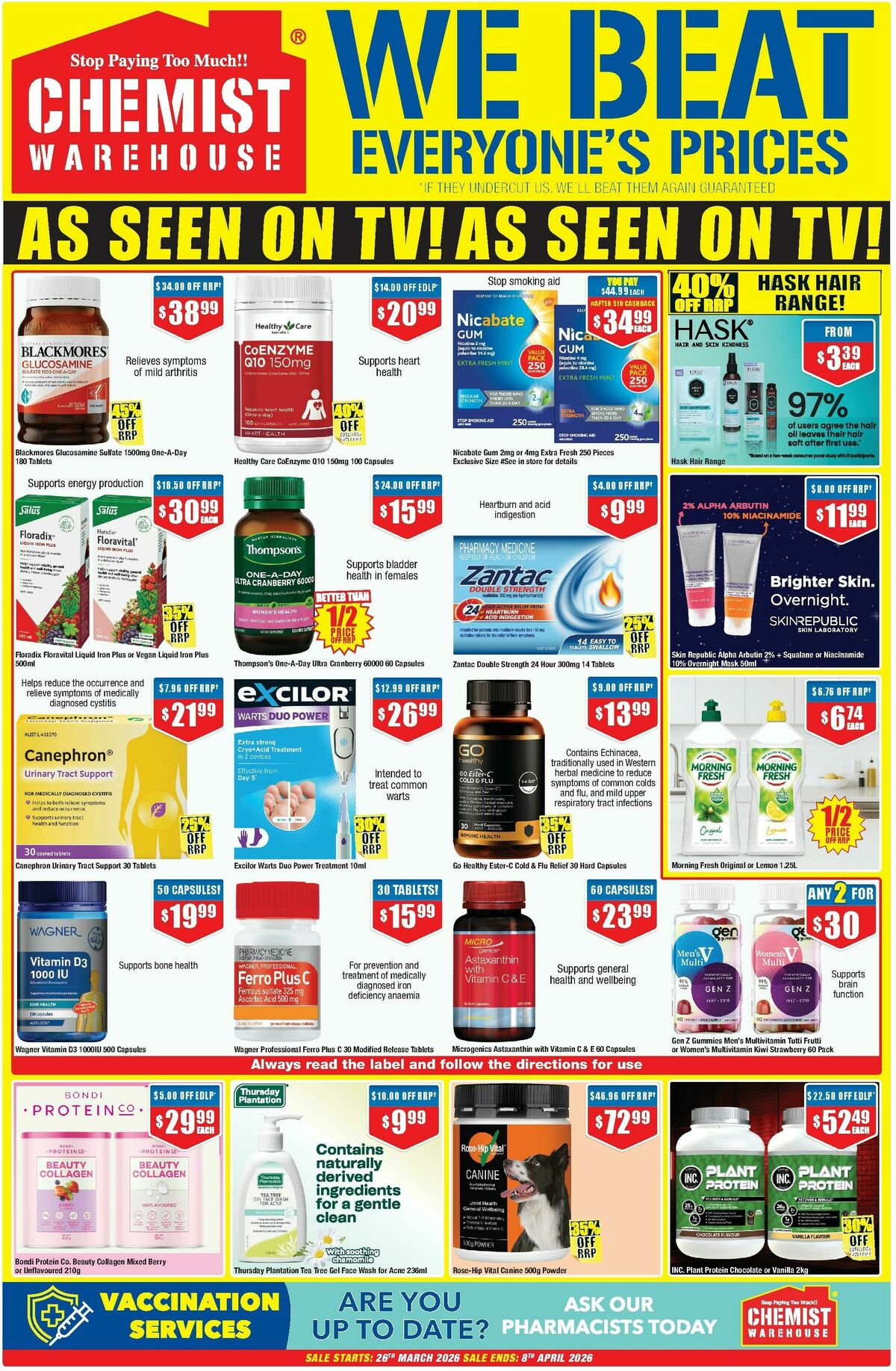 Chemist Warehouse Catalogues from 26 March