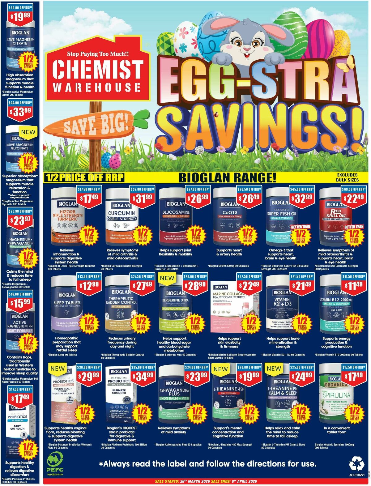 Chemist Warehouse Catalogues from 26 March